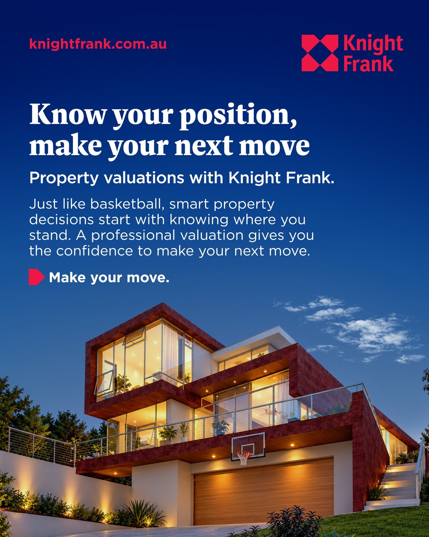 🏀 Every move counts.⁠
Knight Frank Valuations can help you make your next move with confidence.⁠
@knightfrank