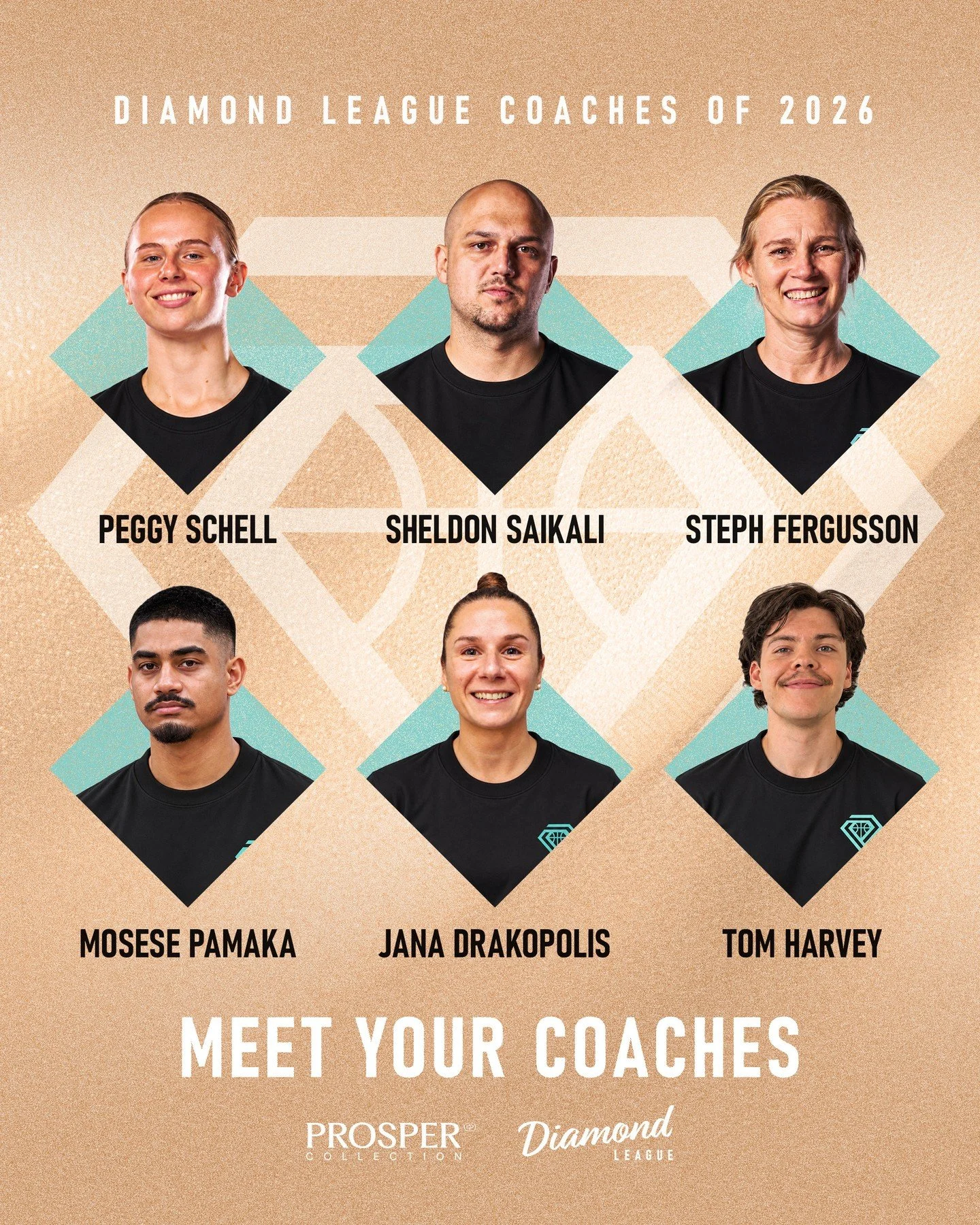 MEET OUR DIAMOND LEAGUE COACHES 🏀💎⁠
⁠
A huge congratulations to our coaches announced for Diamond League by @prospercollection.au!⁠
⁠
We&rsquo;re excited to see them lead, develop and inspire the next generation of female basketball talent througho