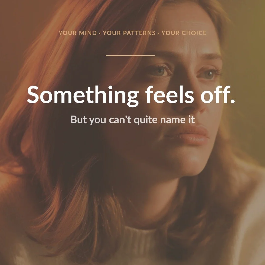 Something feels off. But you can't quite name it. 🤍

You're sleeping but not resting. You're functioning but not fully present. You keep wondering if it's just stress.

Here's what nobody tells you:

You don't "have anxiety" the way you ha