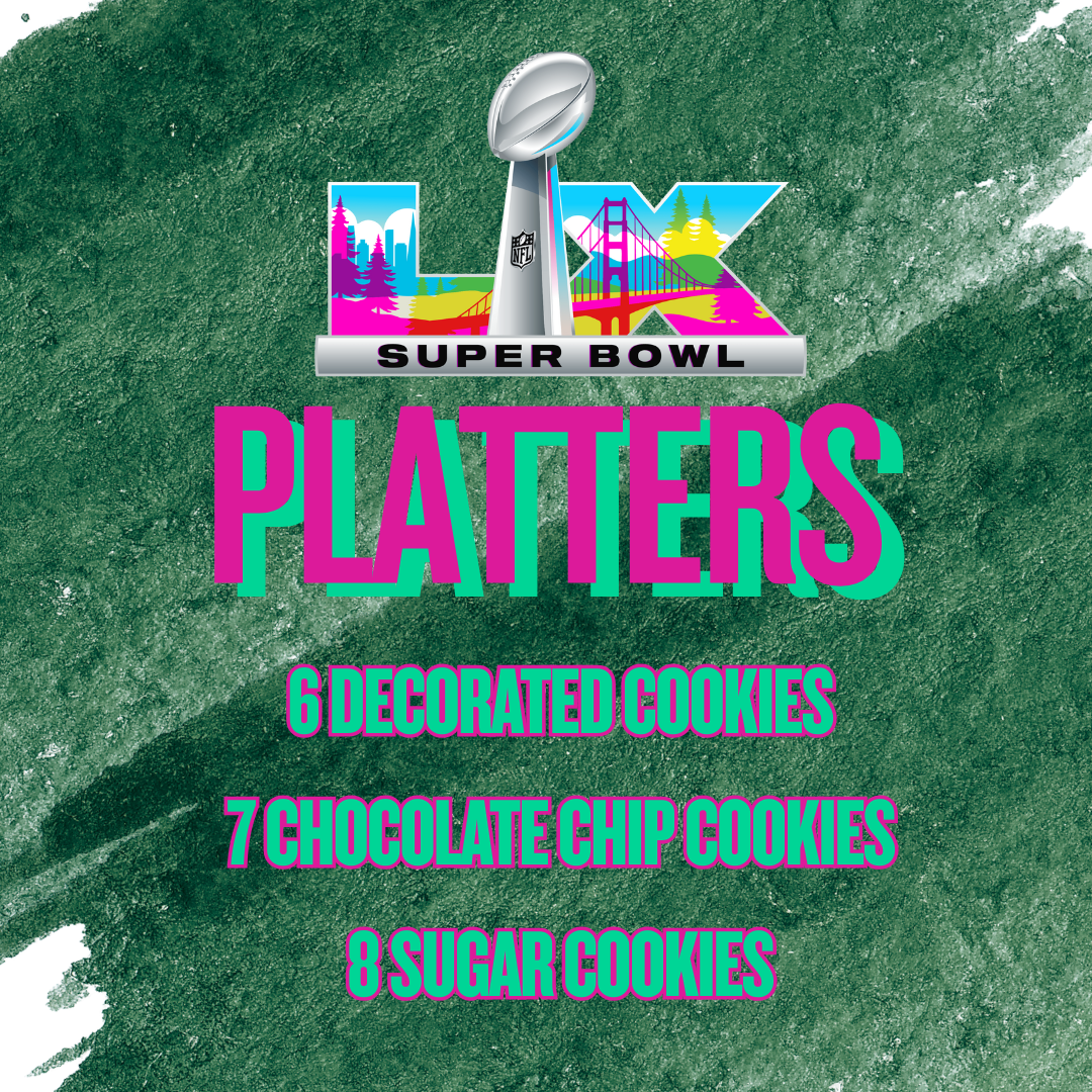 Super Bowl Cookie Platter