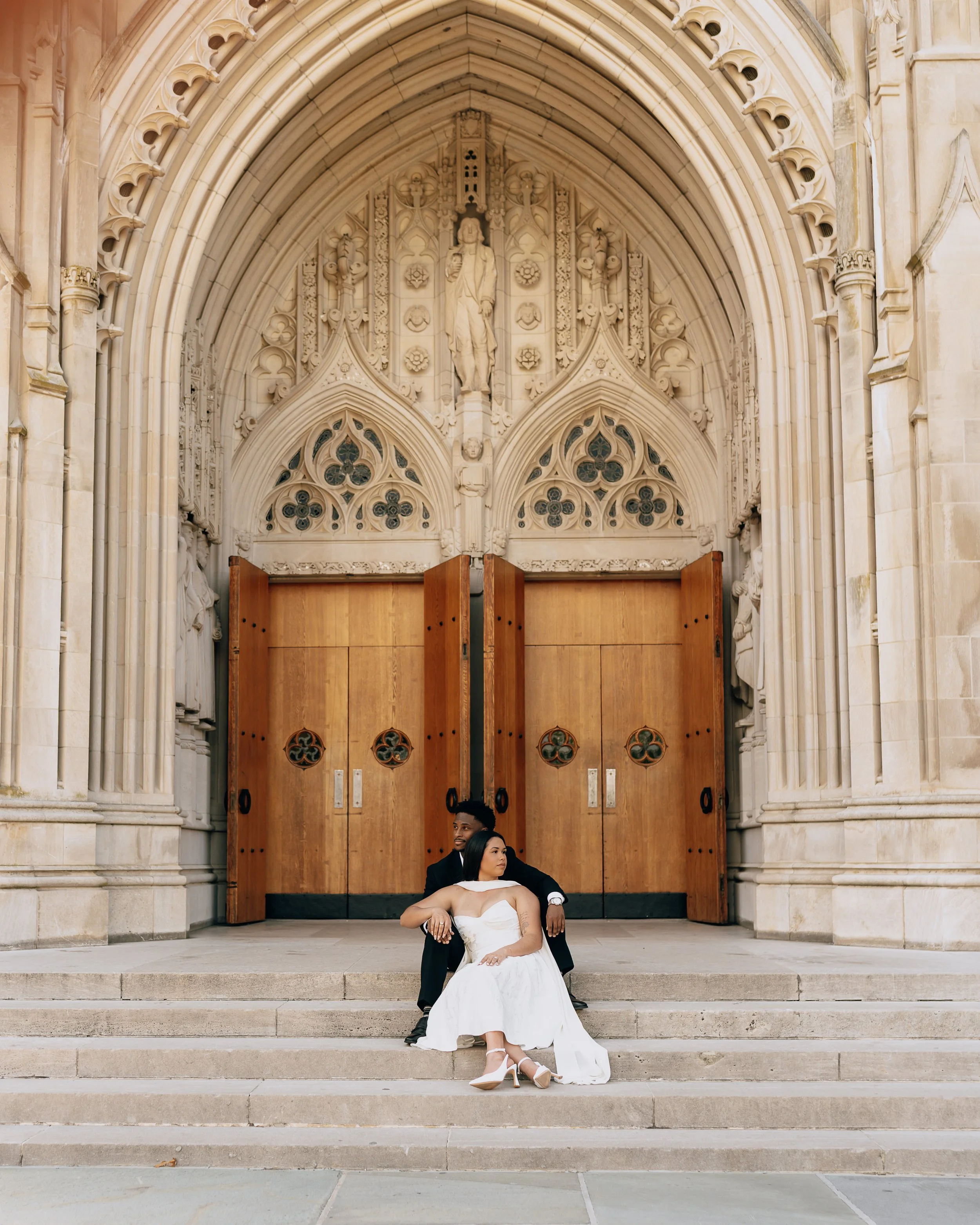 RaleighWeddingPhotographer Weddings & Engagement VonteShotIt Duke Chapel Durham NC