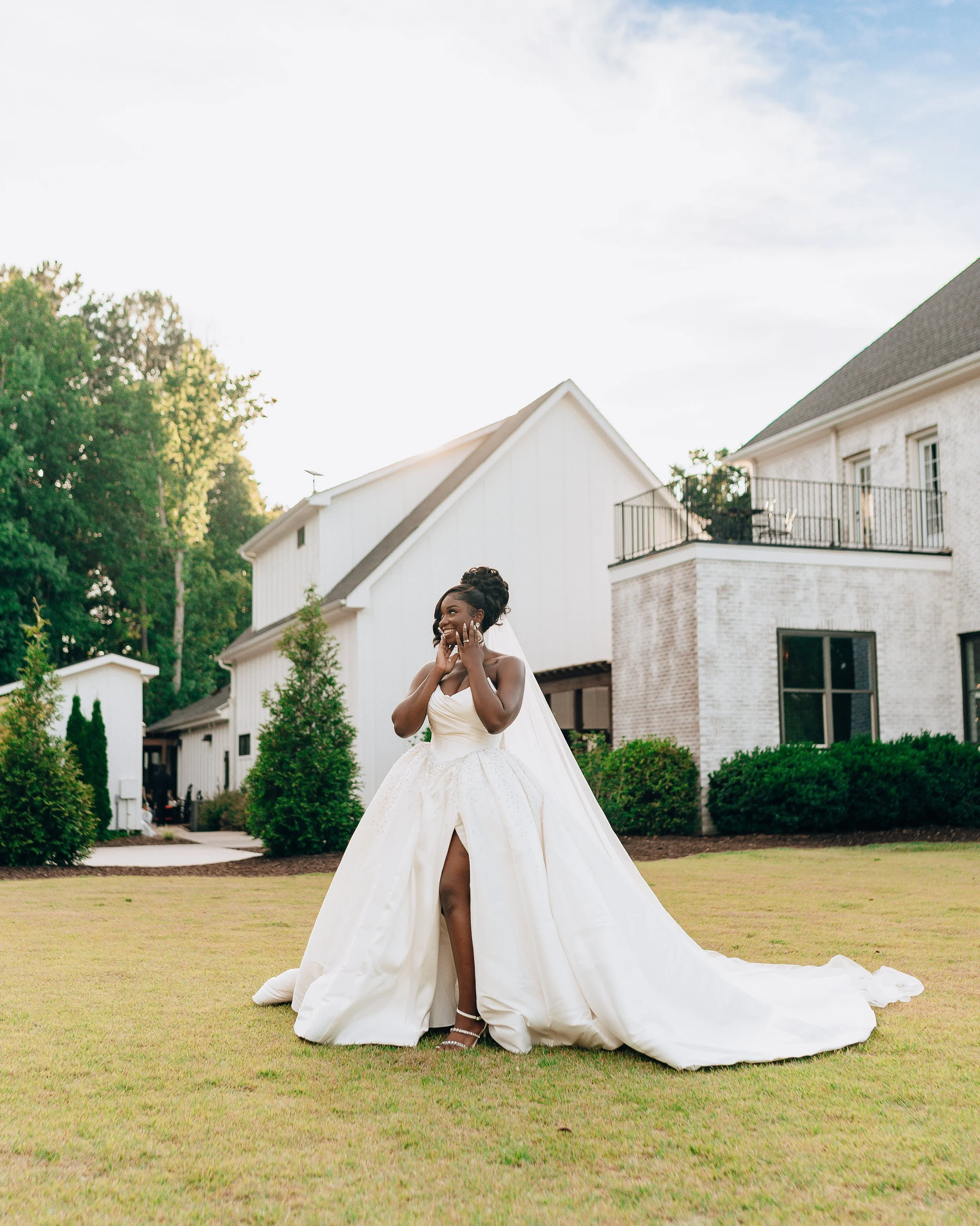 Wedding portrait Raleigh wedding photographer VonteShotIt
