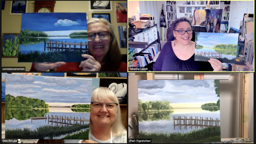 Virtual Painting Classes — Tabetha Landt Art
