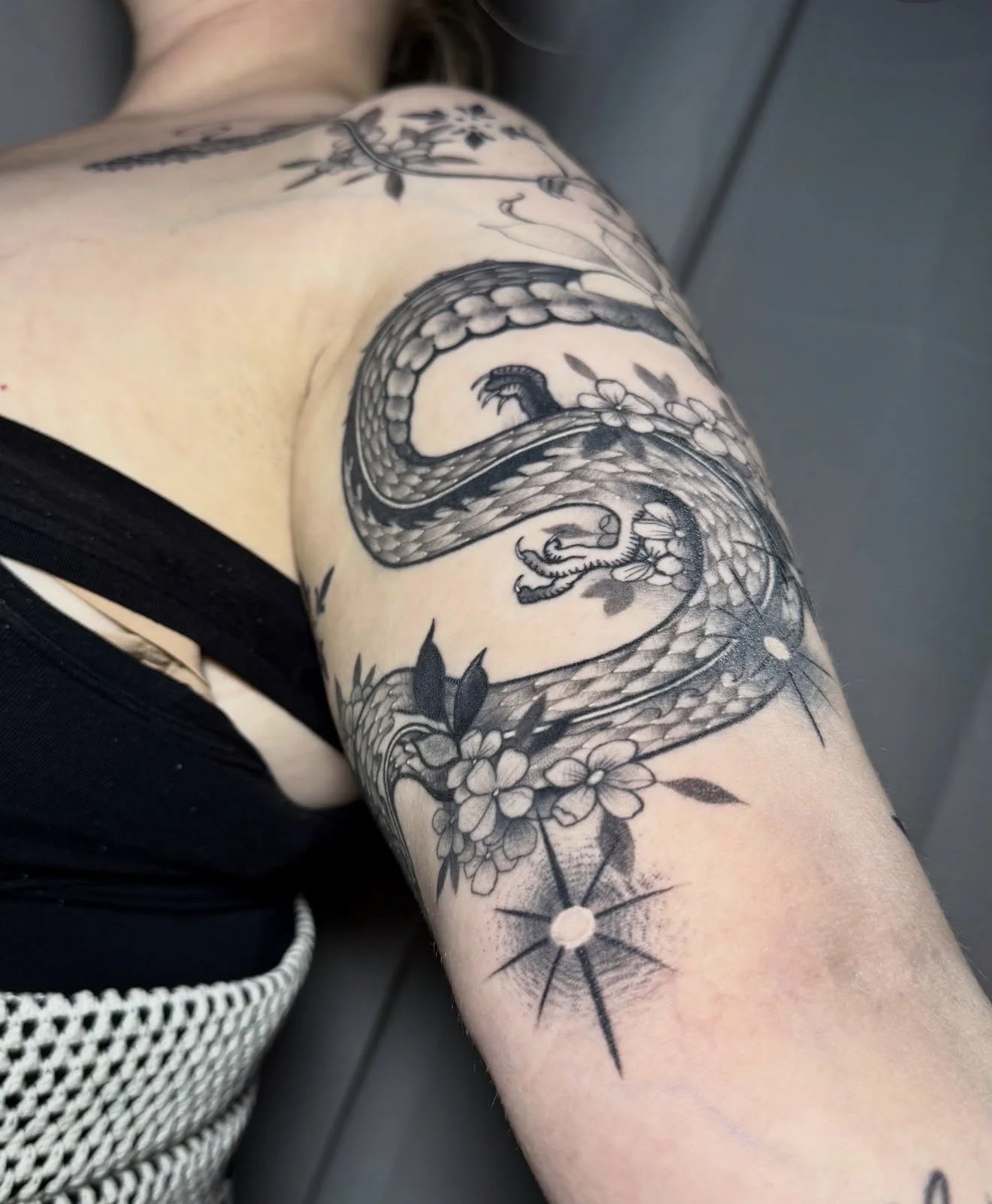Dragon Sleeve Tattoo