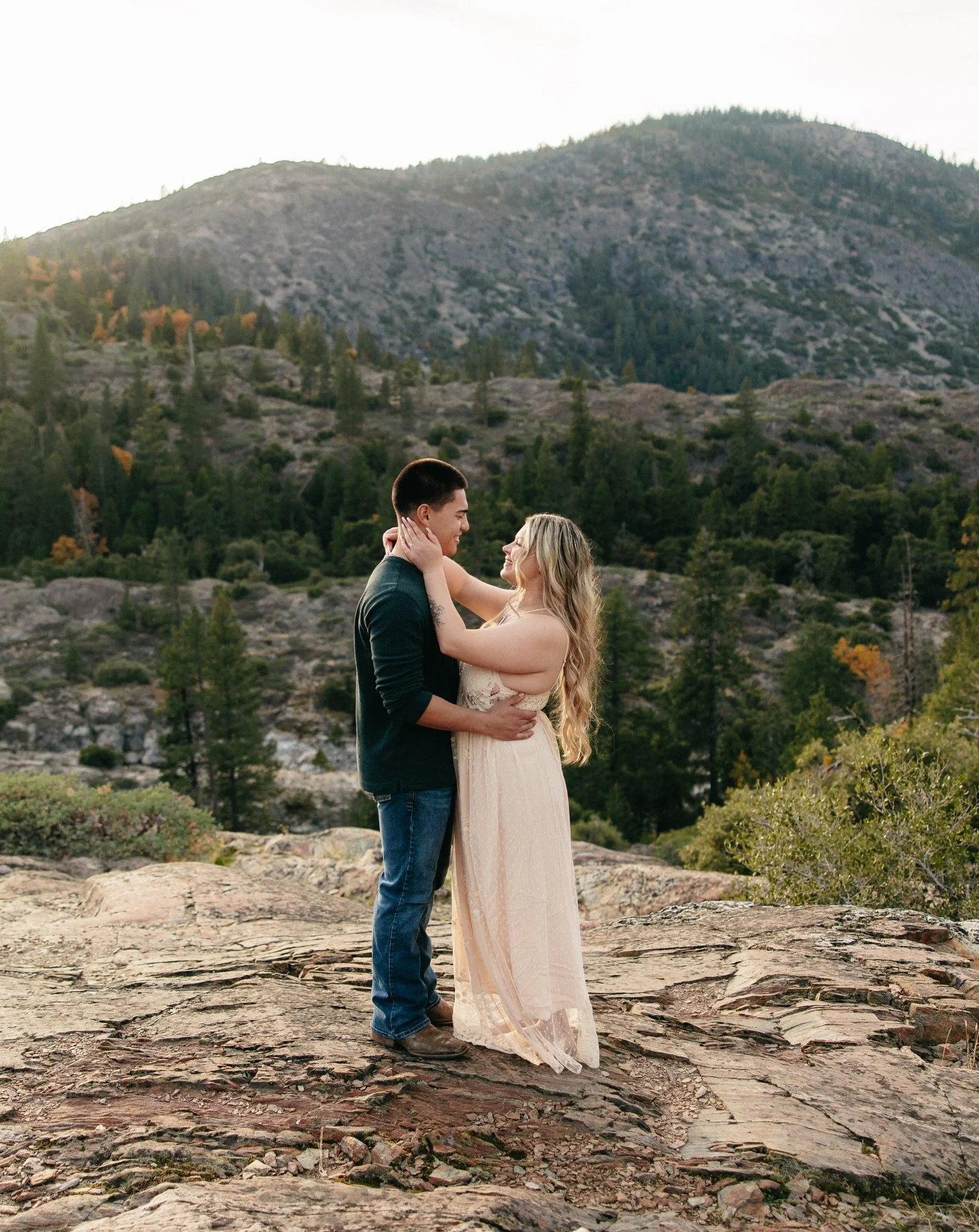 Some evenings just feel special. The light hits right, the mountains open up, and two people in love let you see who they really are.
So grateful we got to capture these two and the love story they&rsquo;re building. Congratulations on your engagemen