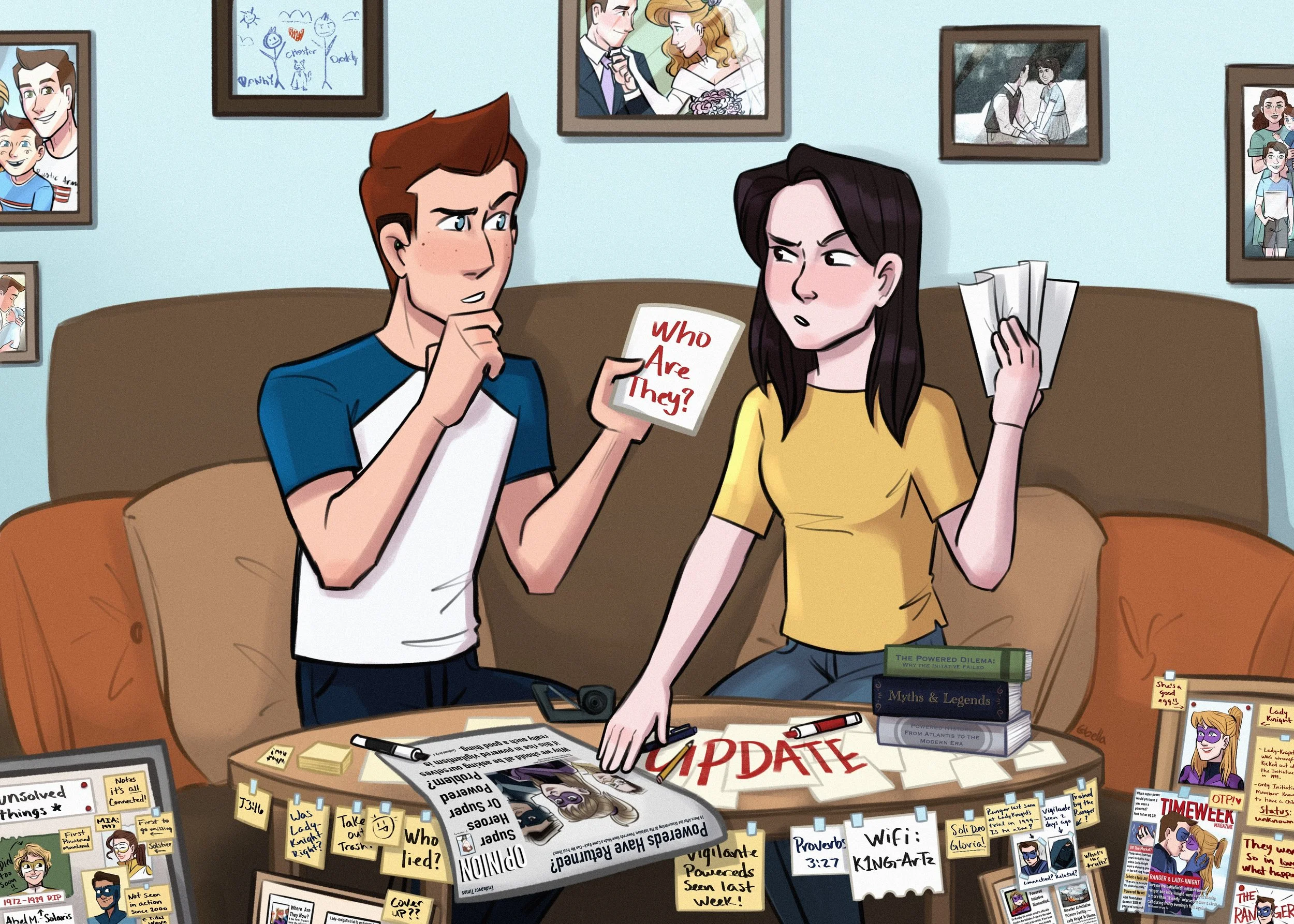 Danny &amp; Lisa Piecing it All Together- Update Piece