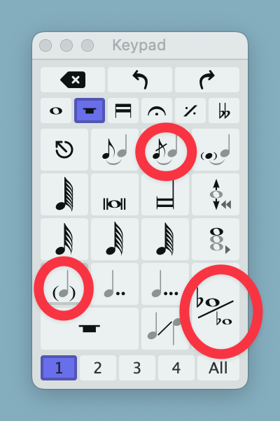 Keypad Shortcuts