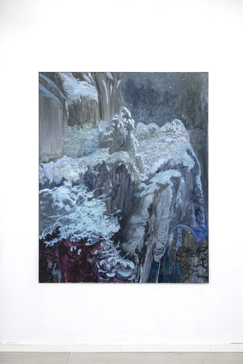 Vigil (2026) Oil on canvas, 150 x 120 cm