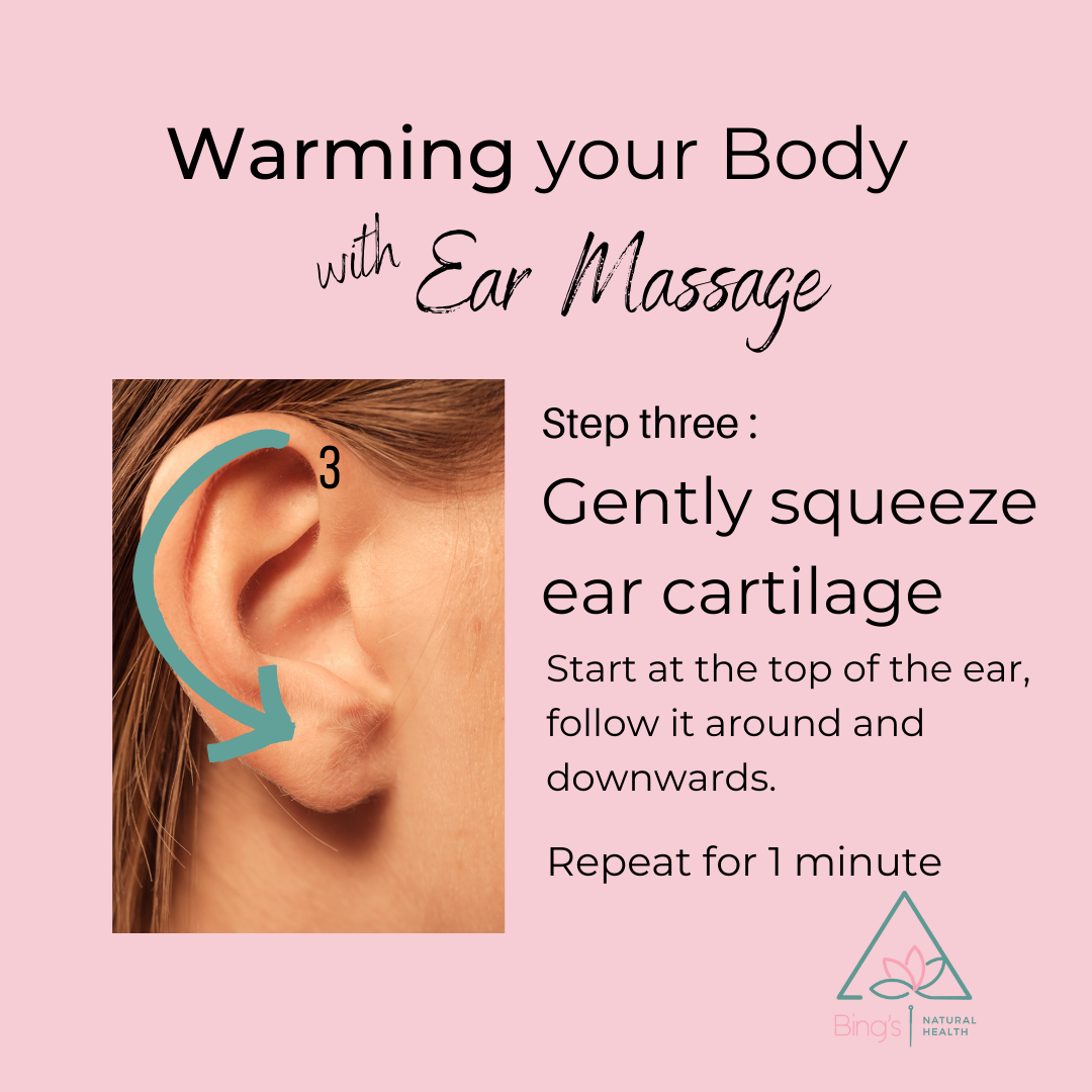 How to warm your whole body using ear acupressure — Bing's Natural Health
