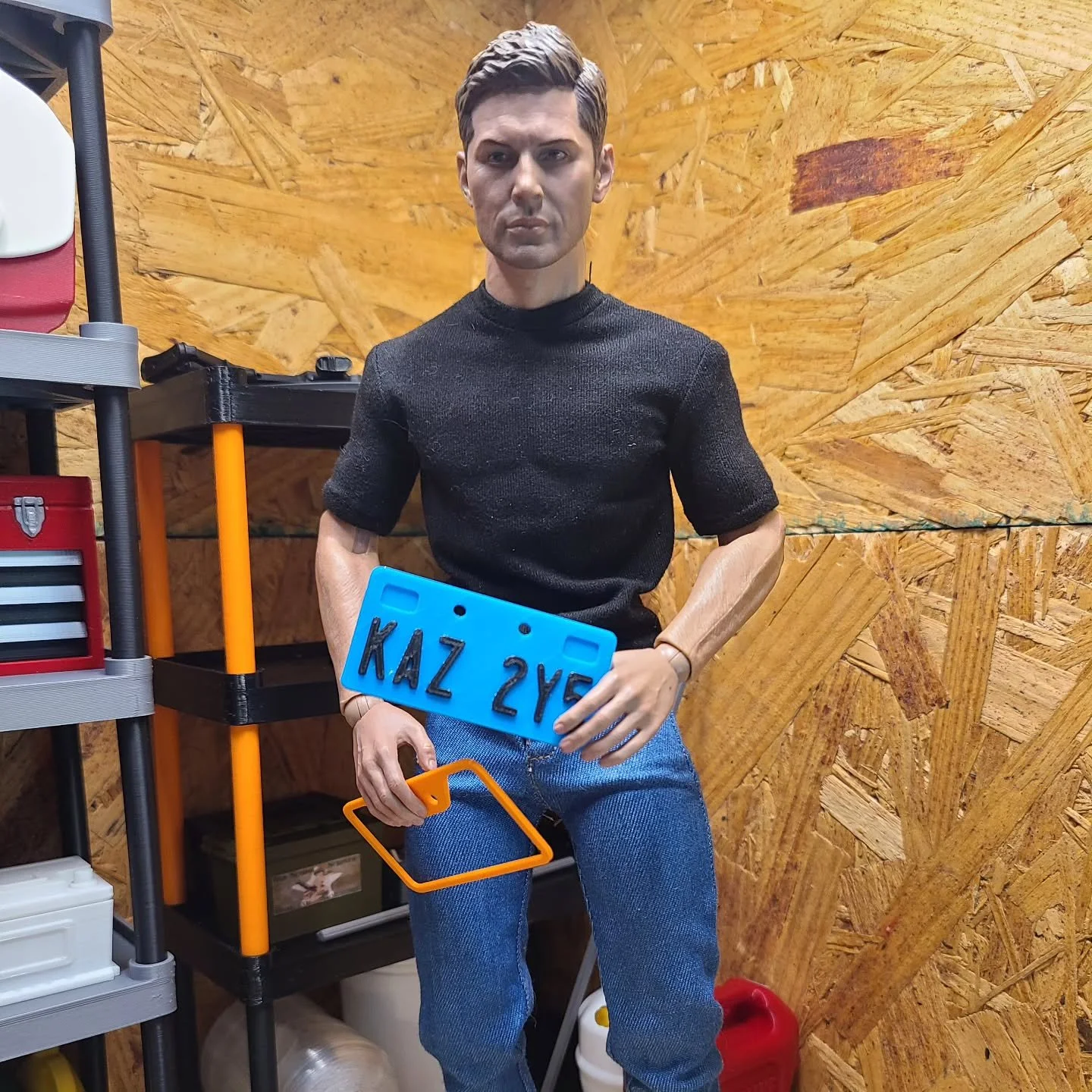 Dean is so happy we're finally offering our personalized license plates in his scale!!! Baby deserves the best, of course 😘

1:6th scale personalized license plates with covers available now

#dollaccessories #miniatureworld #16scale #dollstagram #s