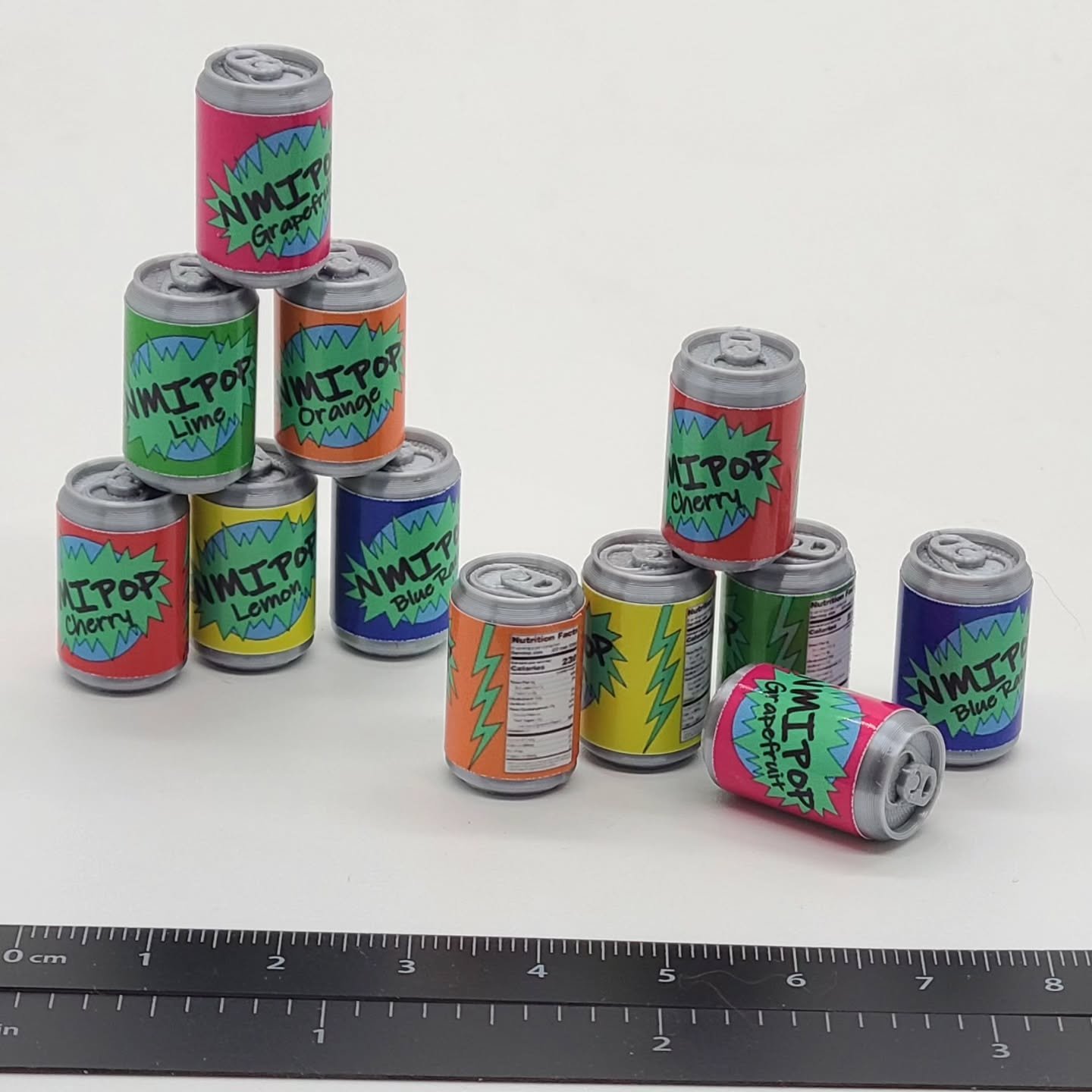 New item live on Etsyyy!!! I'm absolutely sooooo excited about these NMIPops. Dean is too! He's trying to slow down on the drinking so he is sipping on NMIPop Cherry flavor. There are 6 flavors. Comes with cool 6 pack rings, 12 pk comes with cardboar