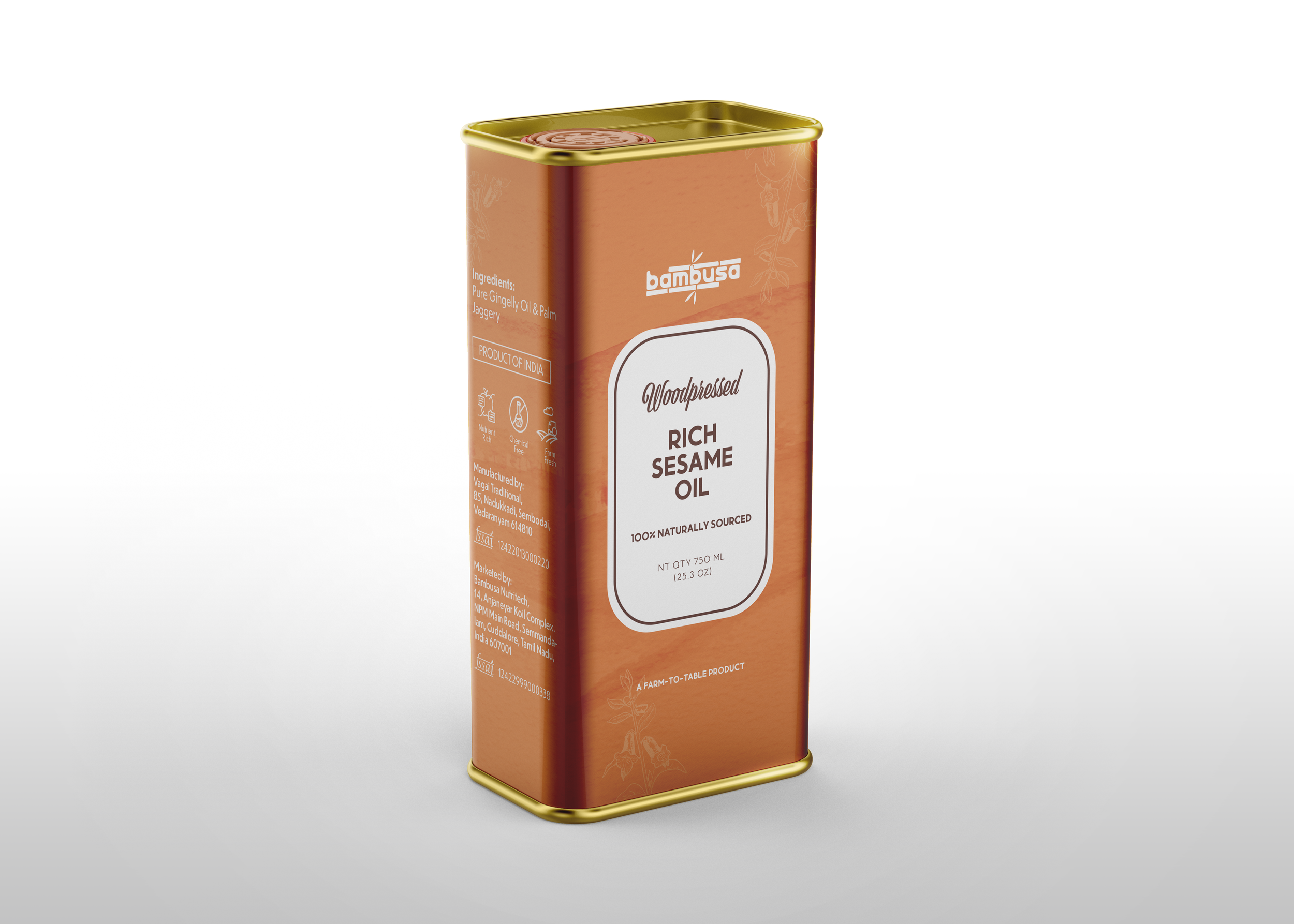Tin packaging design