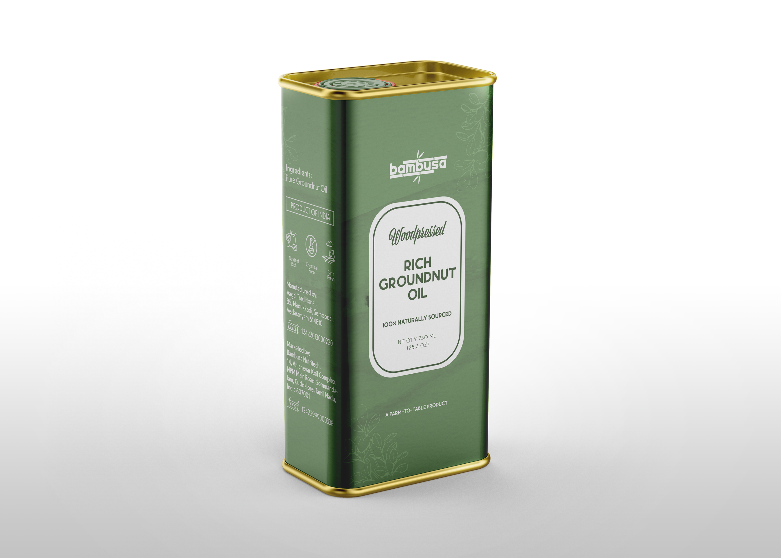 Tin packaging design