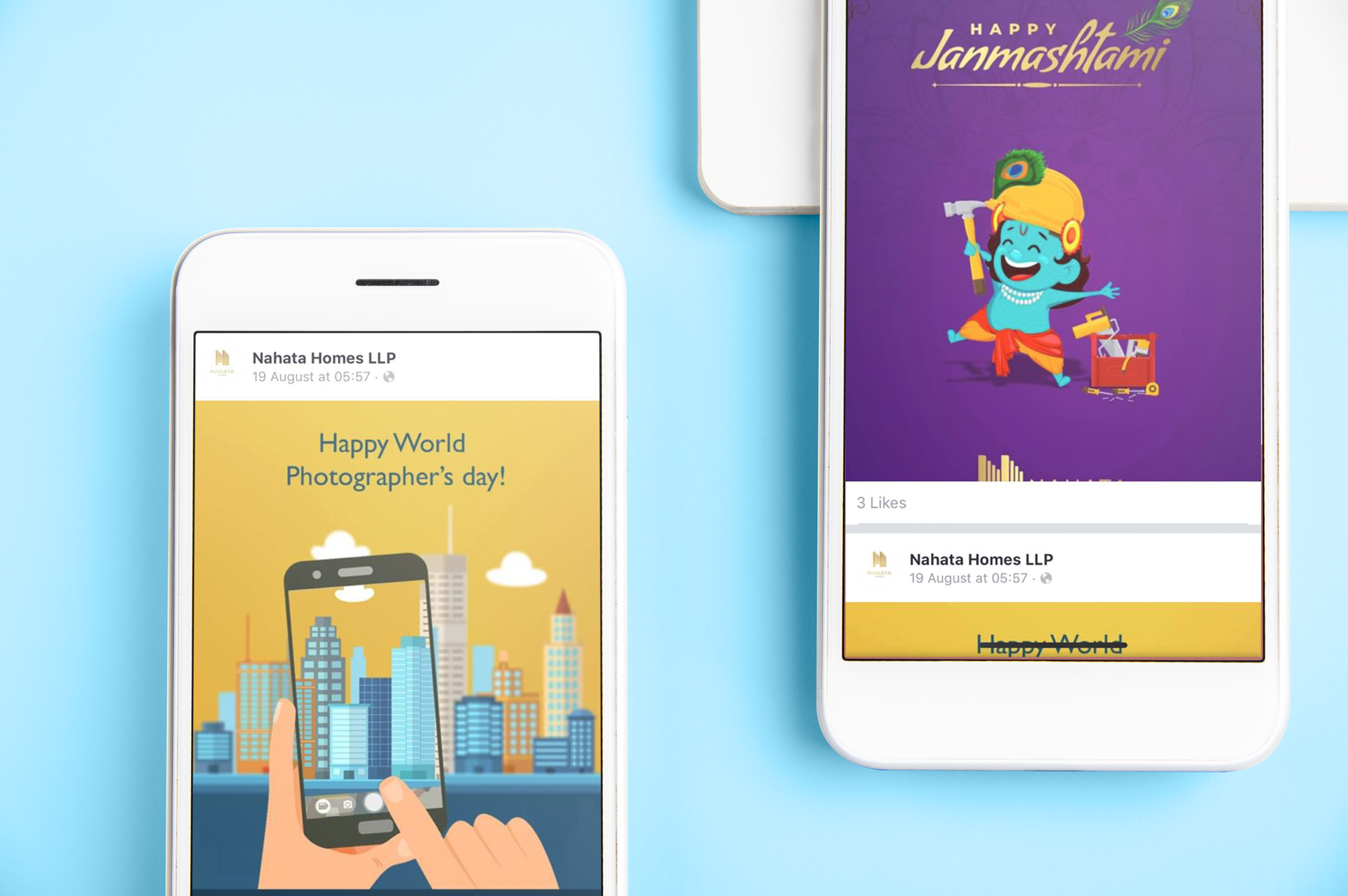 Social Media Creatives for Nahata Homes
