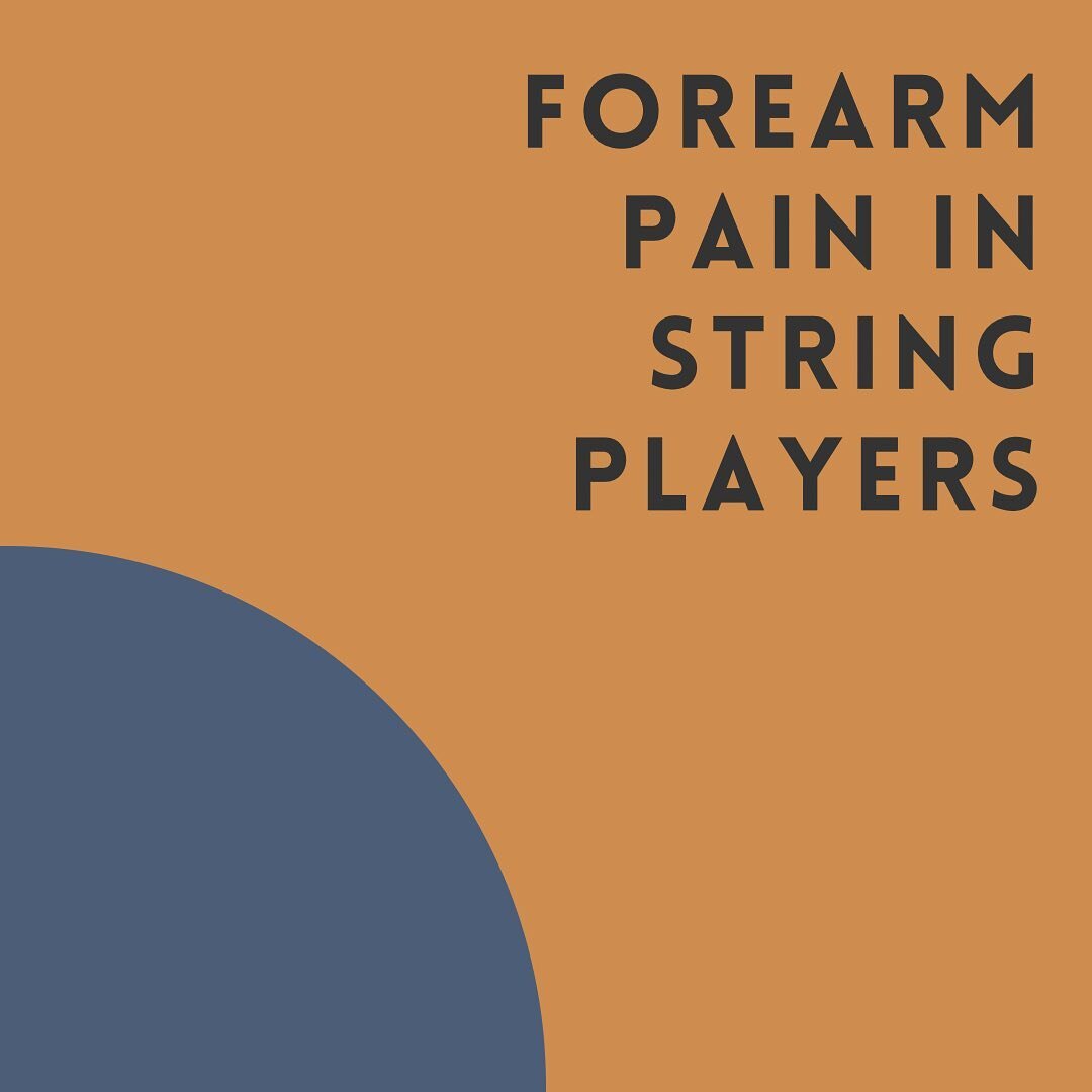 String players ask me about forearm pain more than any other injury! Check out my blog post about it. Link in bio. 🎻🎸 🪕

#portlandmusicians #musiciansofinstagram #musiciansofinstagram #musicianinjury