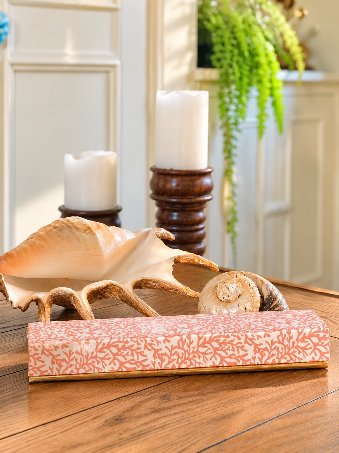 Sweet  Carolina -Coral Inspired Handmade Matchbox