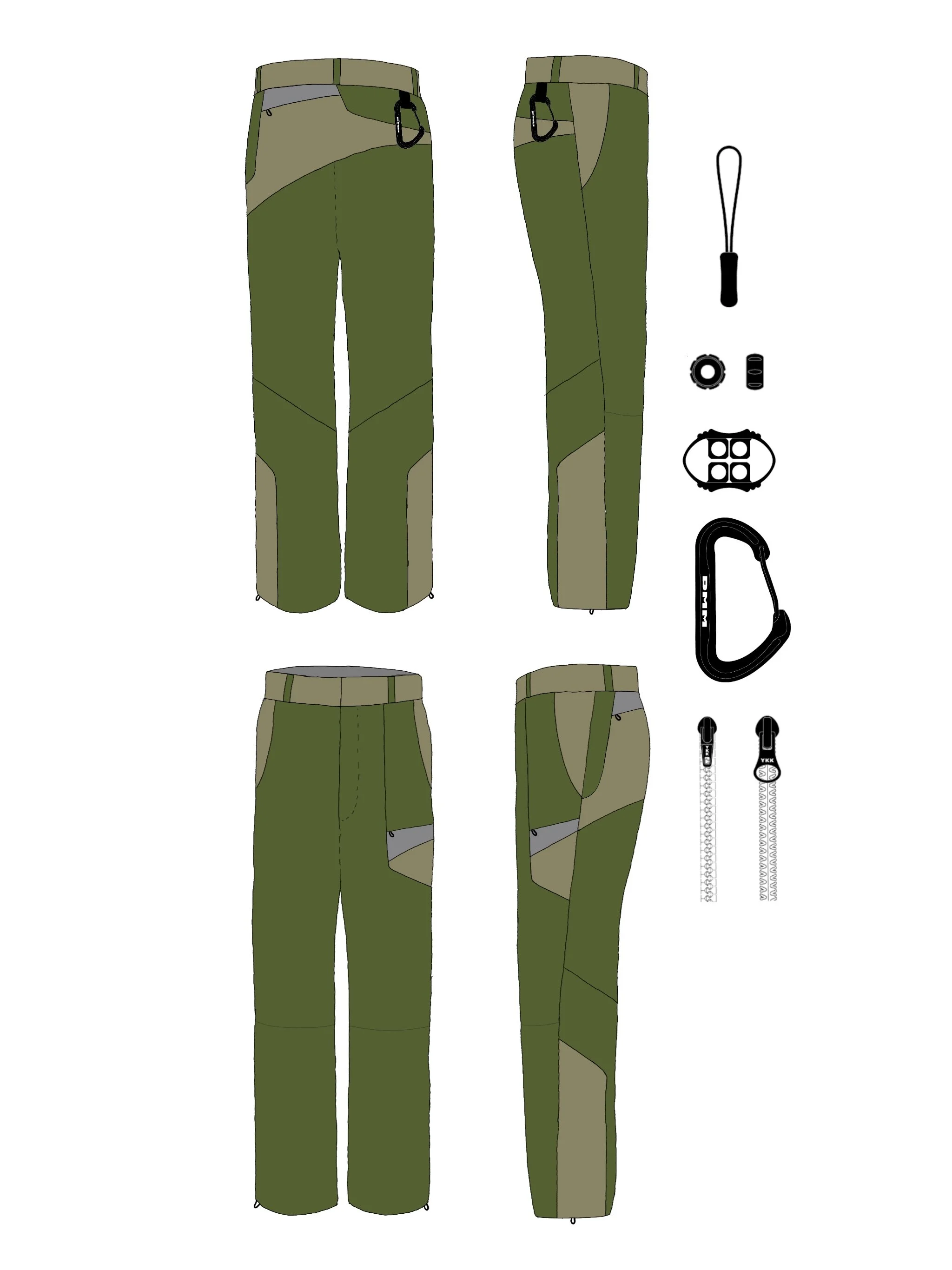 FT Sketches - 'Asymmetrical Pants' (2024)