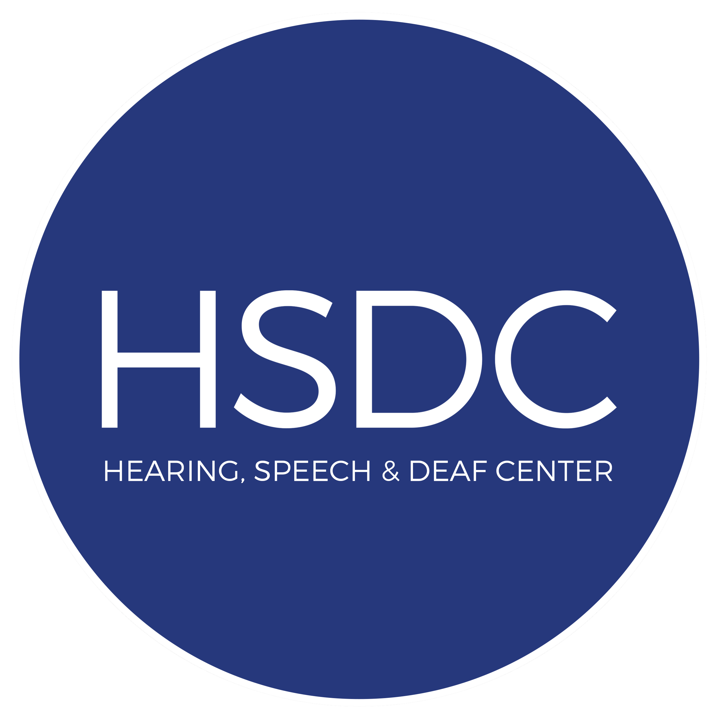 Hearing, Speech, & Deaf Center logo