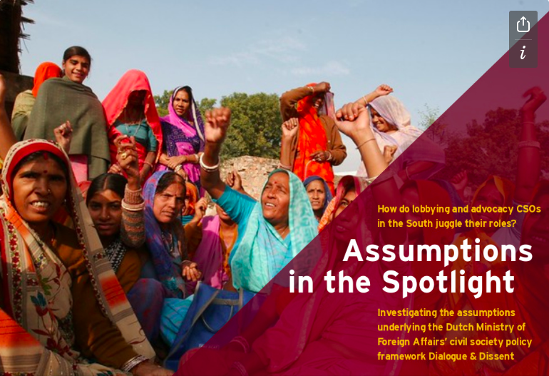 Assumptions in the spotlight