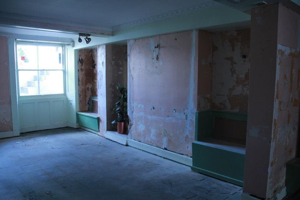 Restaurant refurbishment before
