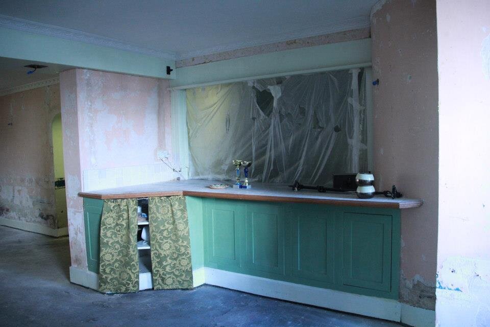 Restaurant refurb before