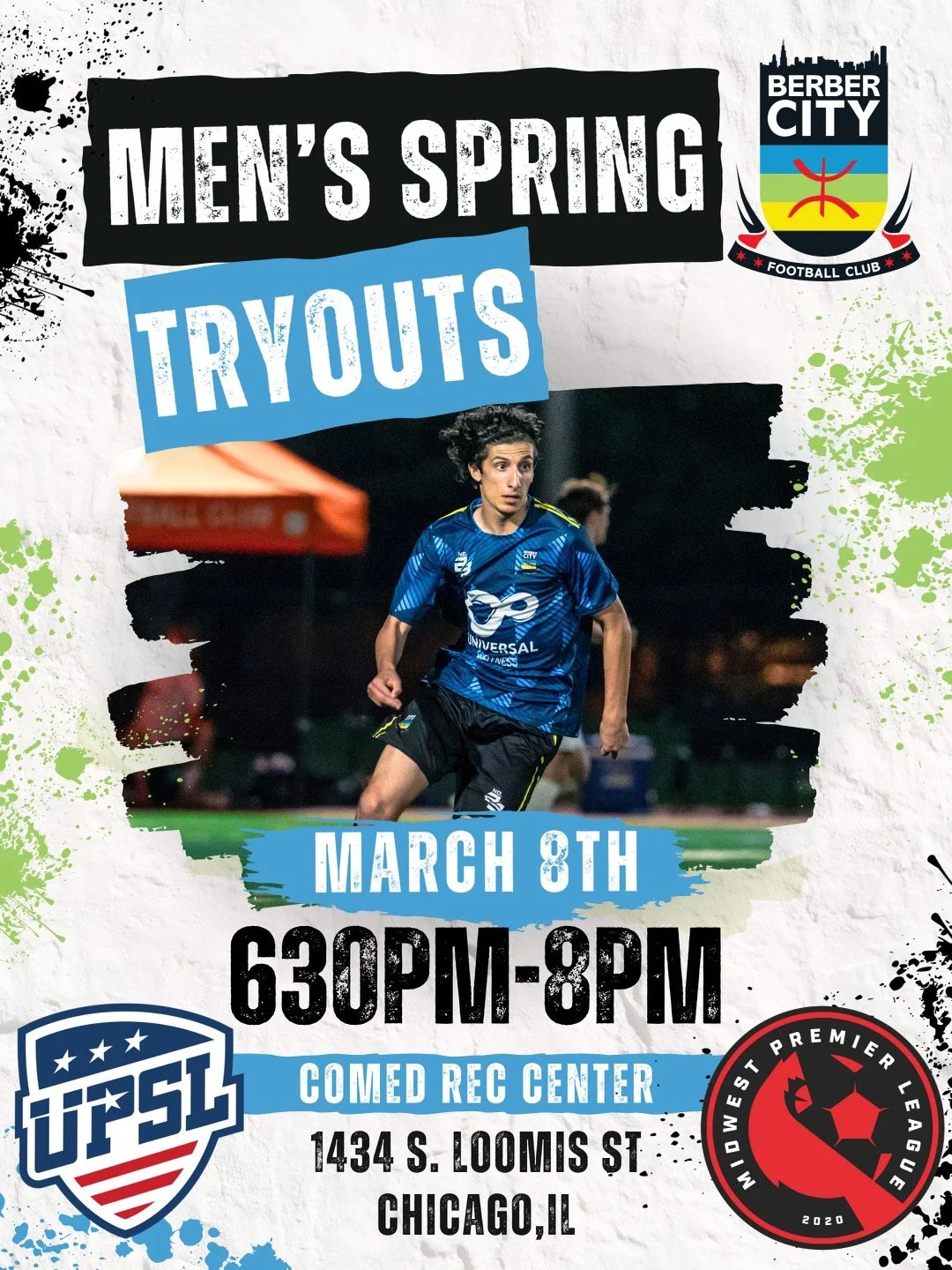 Orange Soccer Event  Vertical Poster.JPEG