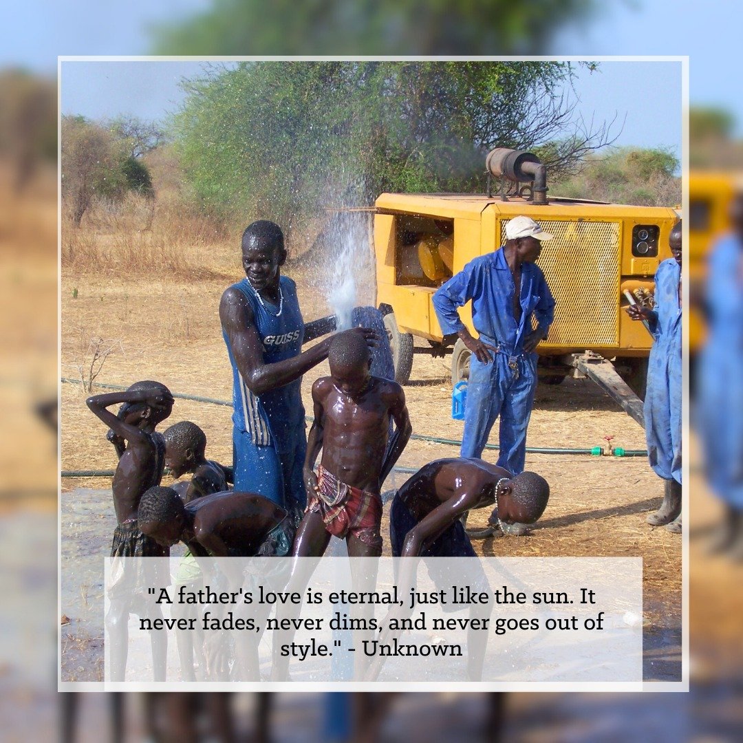 This #FathersDay, honor dads everywhere by giving the gift of safe water. 🌍💧

Your donation helps a father in #SouthSudan provide clean, life-changing water for his family&mdash;bringing health, hope, and happiness home.

Give #CleanWater here at t