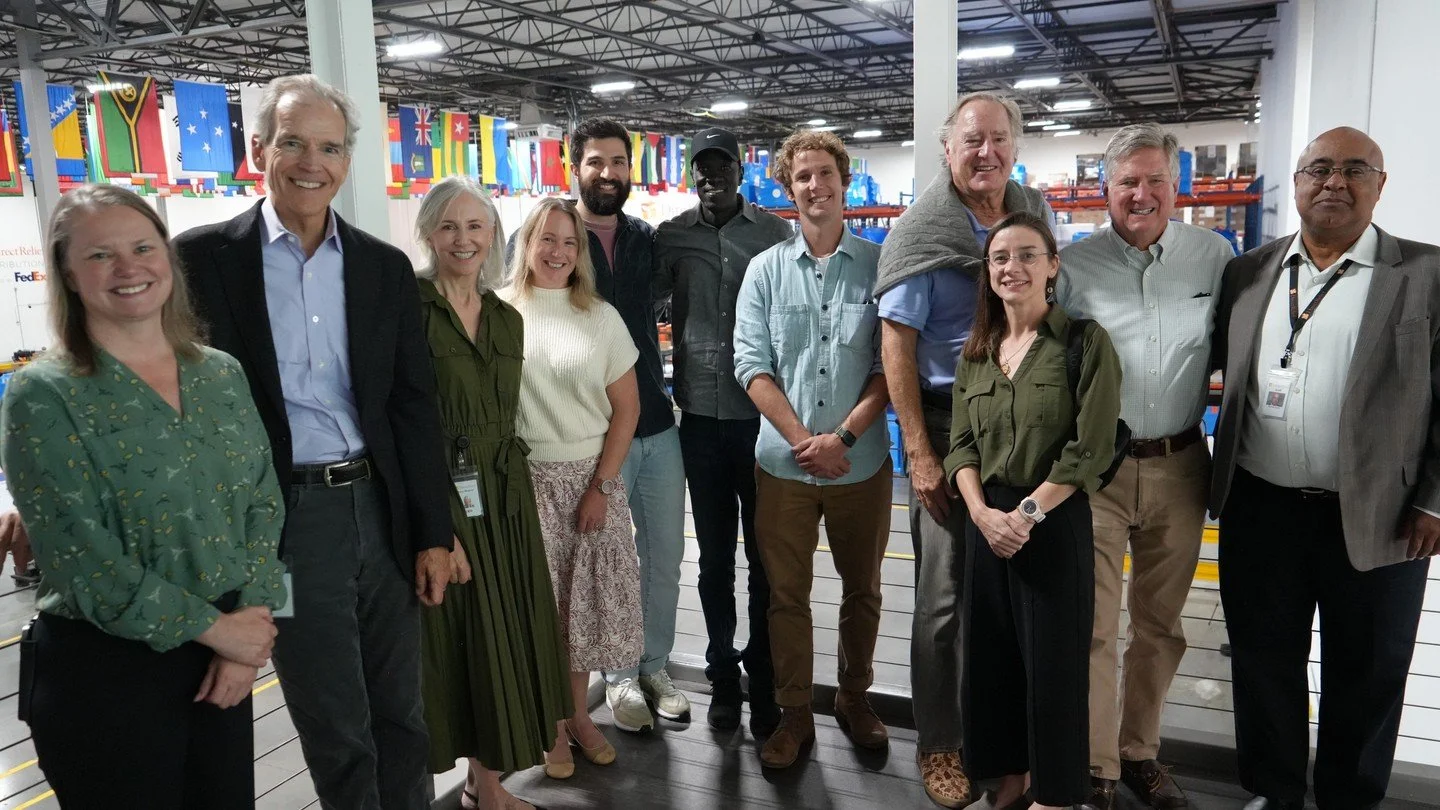 Last week, our team visited @DirectRelief in Santa Barbara for a behind-the-scenes look at their incredible global operations.

We toured their facility with staff and board members and saw firsthand how Direct Relief is equipping medical professiona