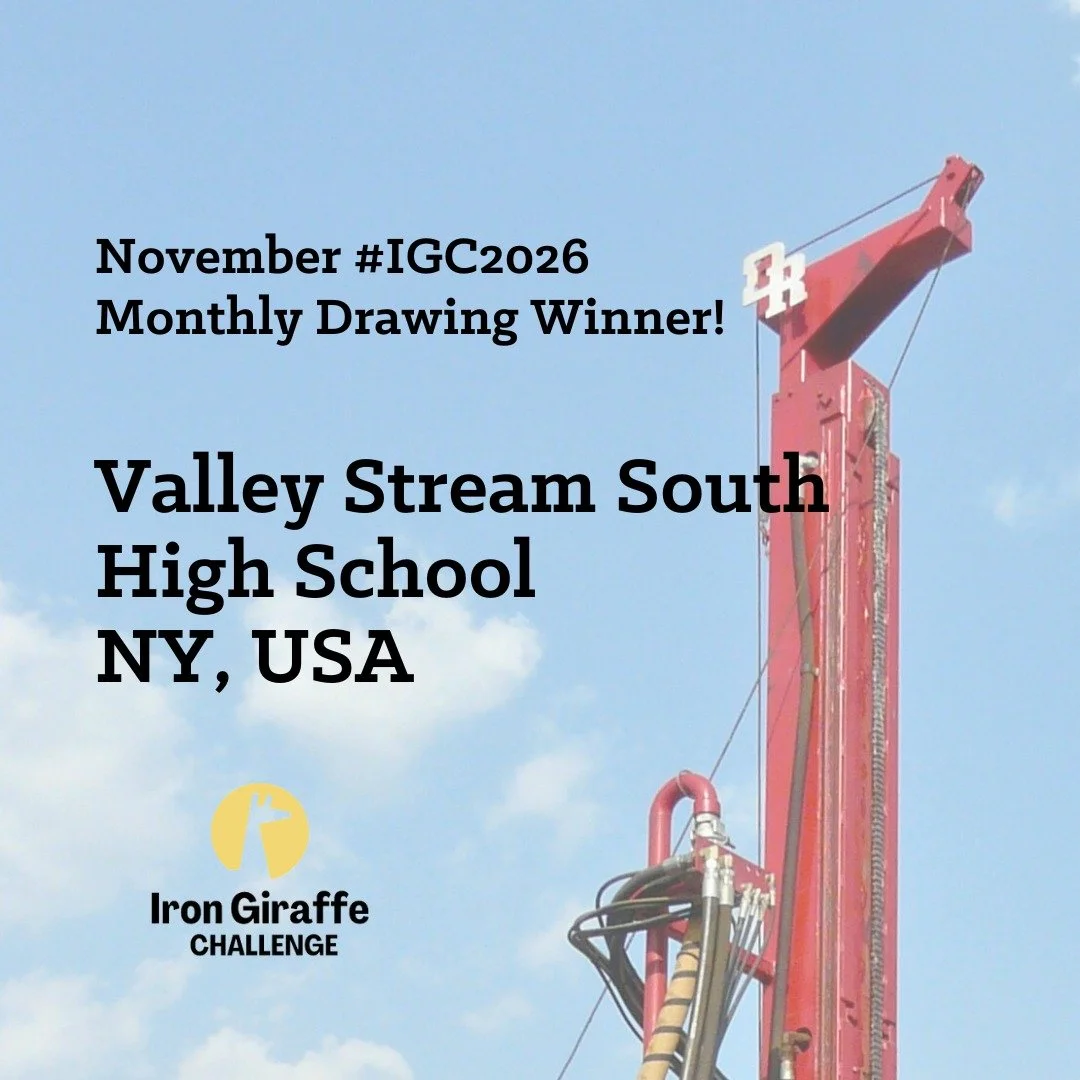Celebrating Ms. Graves' class at Valley Stream South High School&mdash;the winners of our November Iron Giraffe Challenge registration drawing! 

Your passion for bringing clean water to South Sudan shines bright. Join the movement and register your 