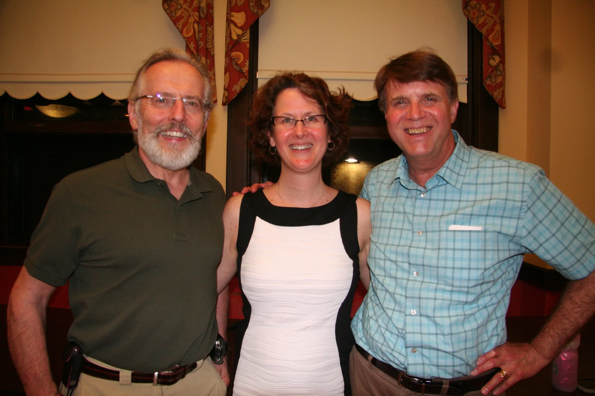 Bob Shea, Lynn Malooly, and Joe Eckl