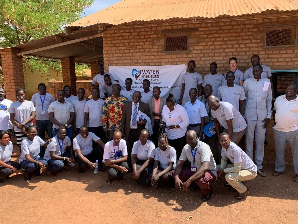 Participants and government officials attend the first day of the Water Institute in Wau, South Sudan.