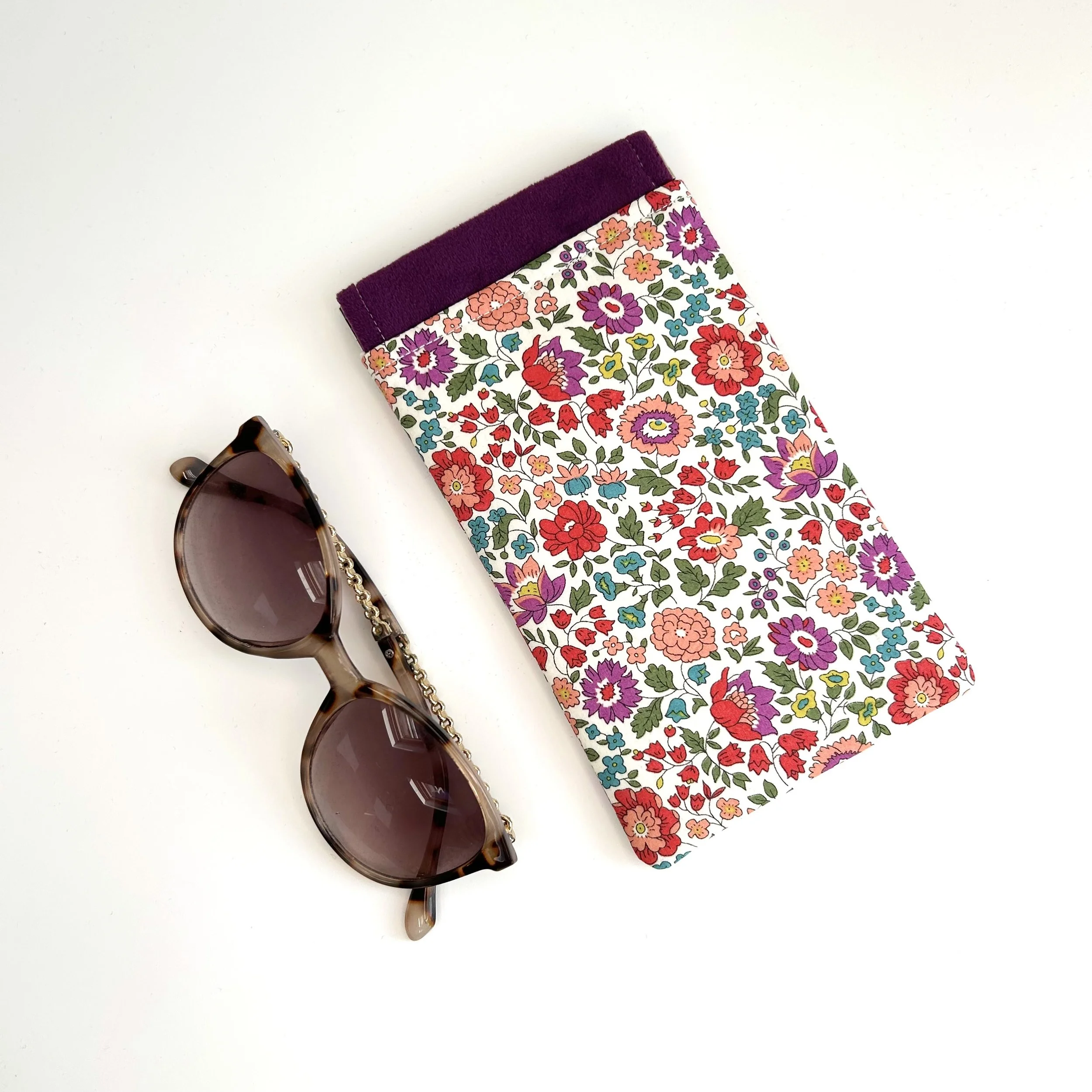 Liberty of London D’anjo Velvet Glasses Case
