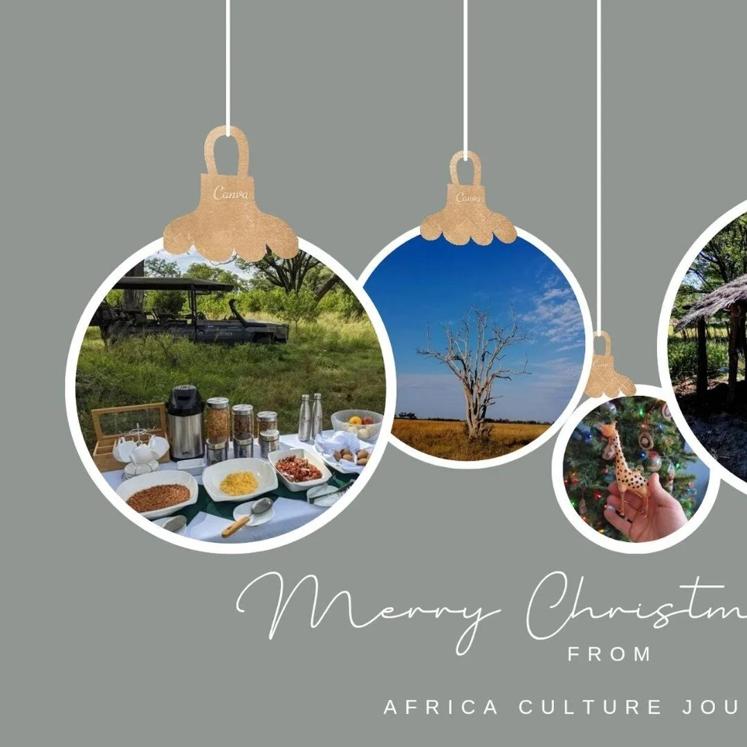 Merry Christmas and Happy new year from 

Africa culture journeys would like to wish you  joyous festive season.