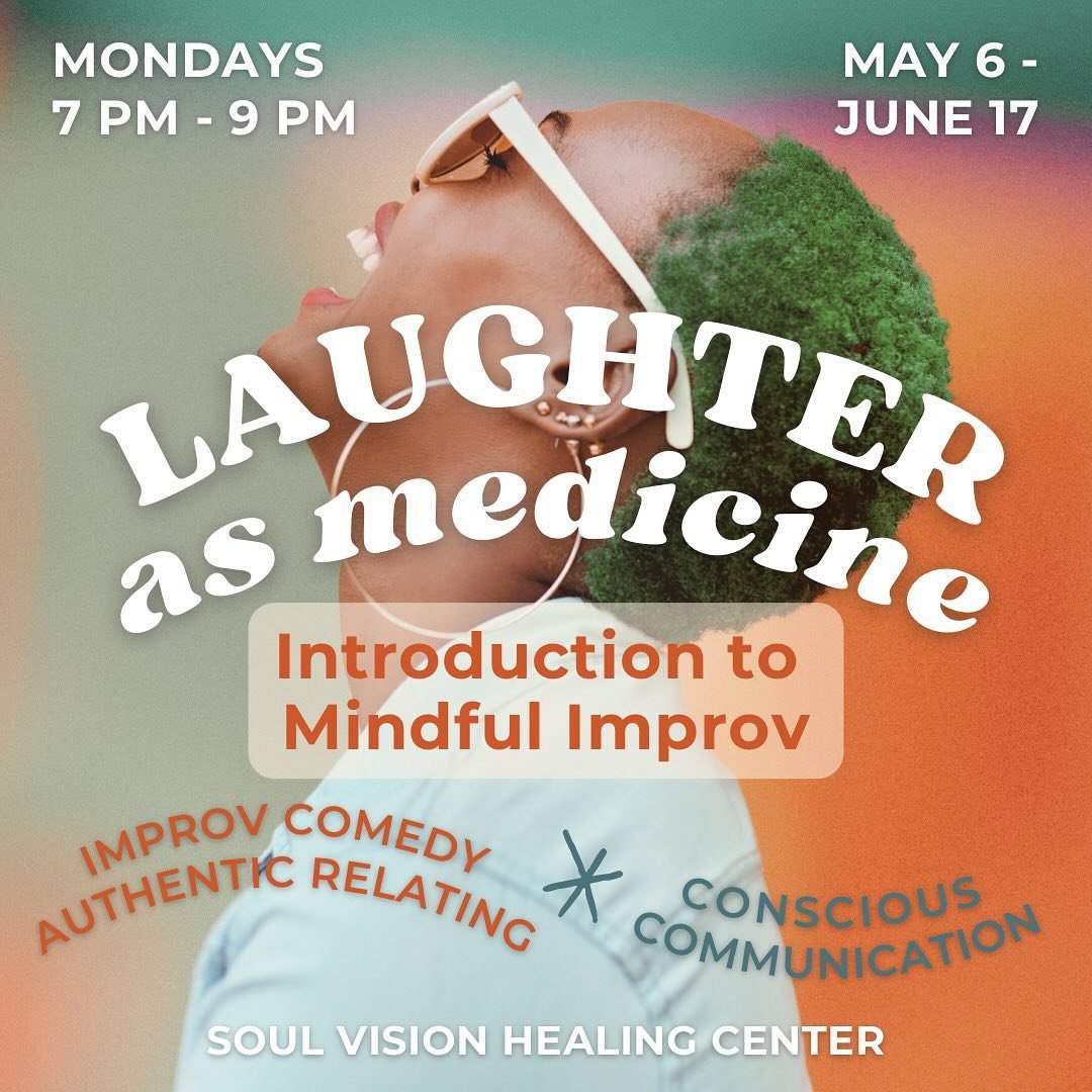 🎭 Get ready to laugh your way to better health and happiness! 

Join us for Laughter as Medicine - an exciting 6-week course where we blend the magic of mindful improv with the power of conscious communication.

Laughter isn&rsquo;t just good for th