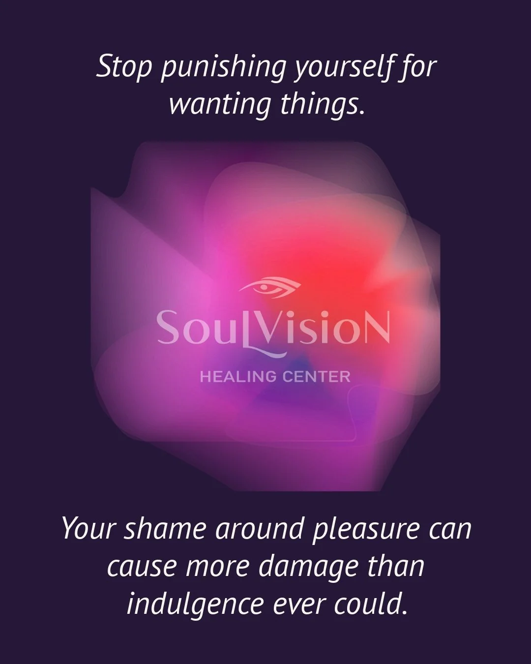 Stop punishing yourself for wanting. 🌿
Desire isn&rsquo;t the enemy &mdash; shame is.

Your guilt around pleasure often does more harm than the pleasure itself ever could.
Because what we suppress doesn&rsquo;t disappear &mdash; it festers.

✨ Permi