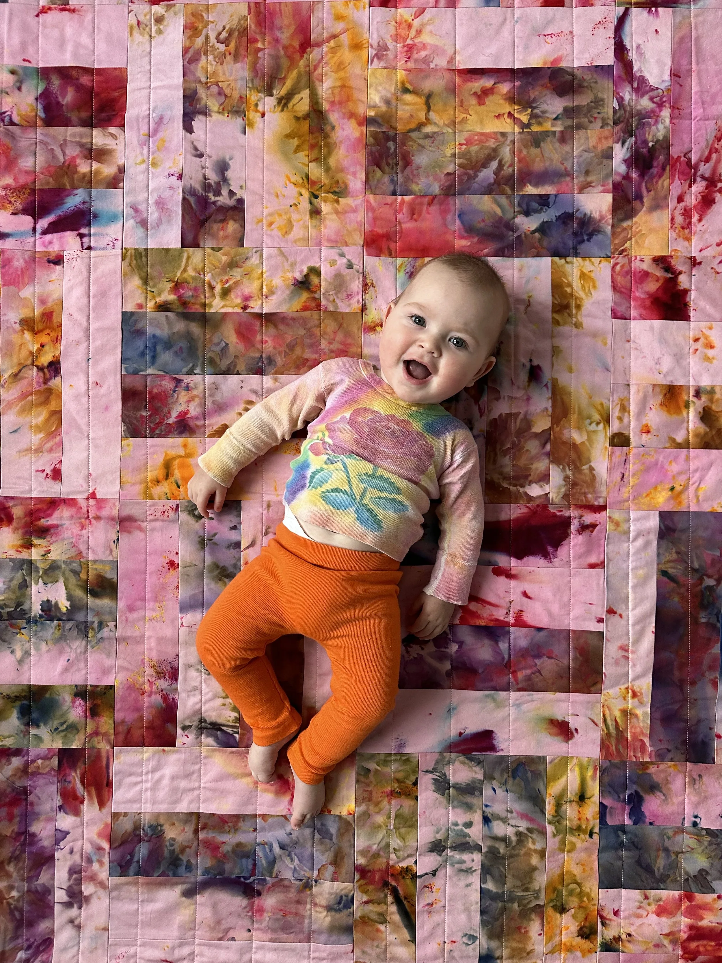 Gus on Pink Quilt.JPG