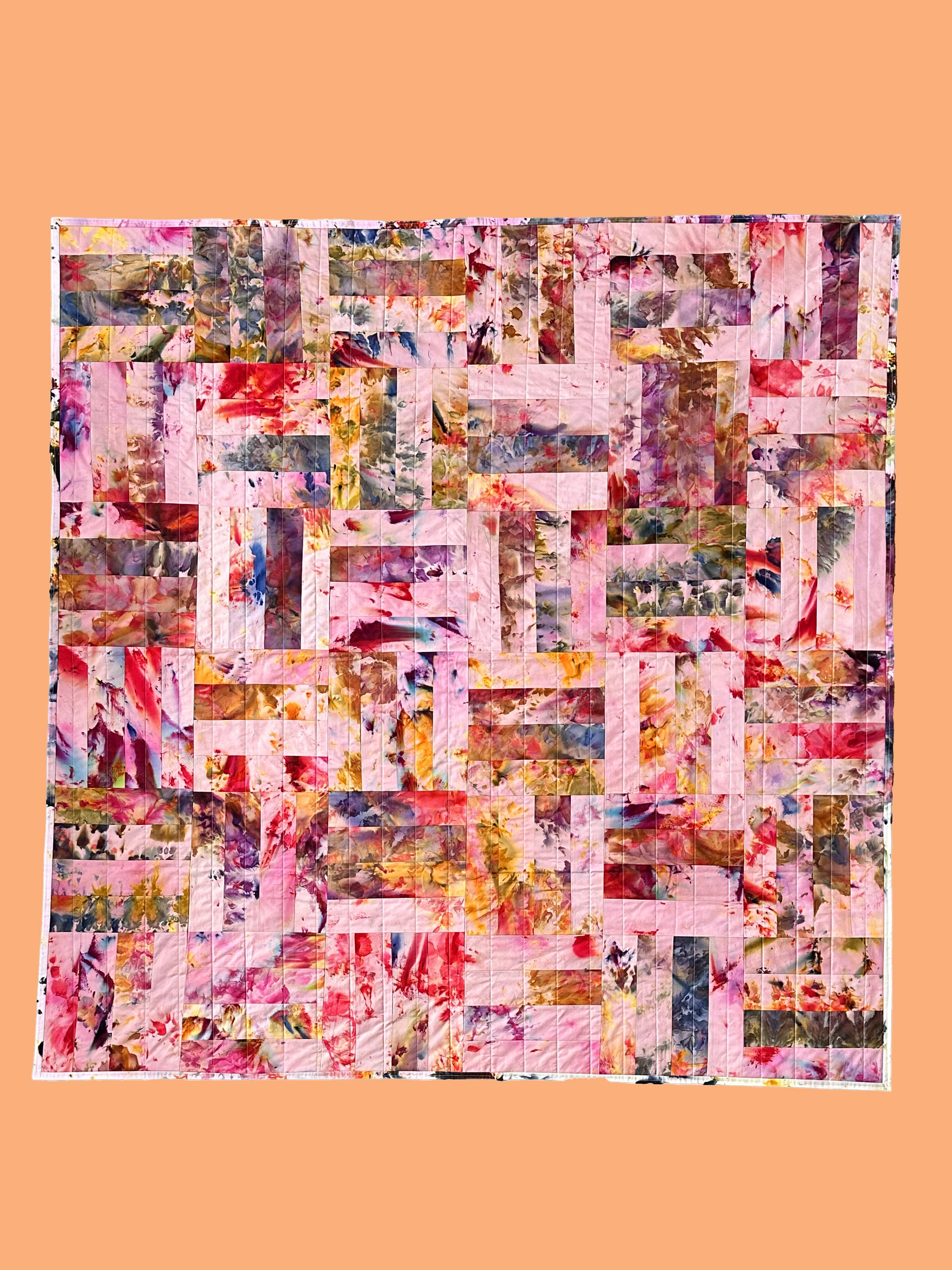 PINK PATCHWORK QUILT