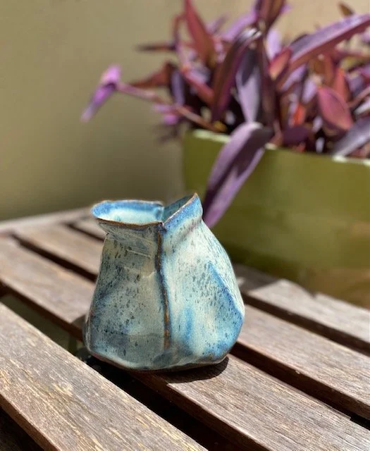 thrown and altered stoneware