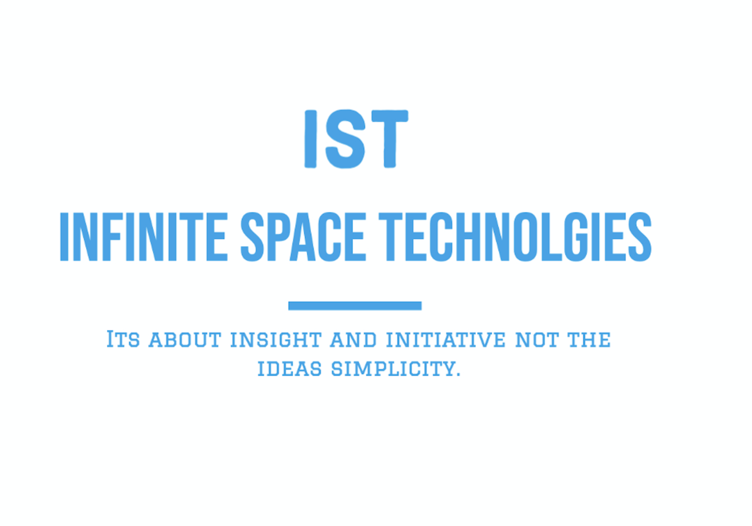 Infinite Space Technologies 