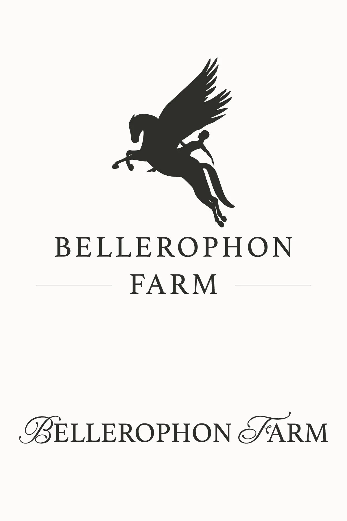 Bellerophon Farm: full branding package