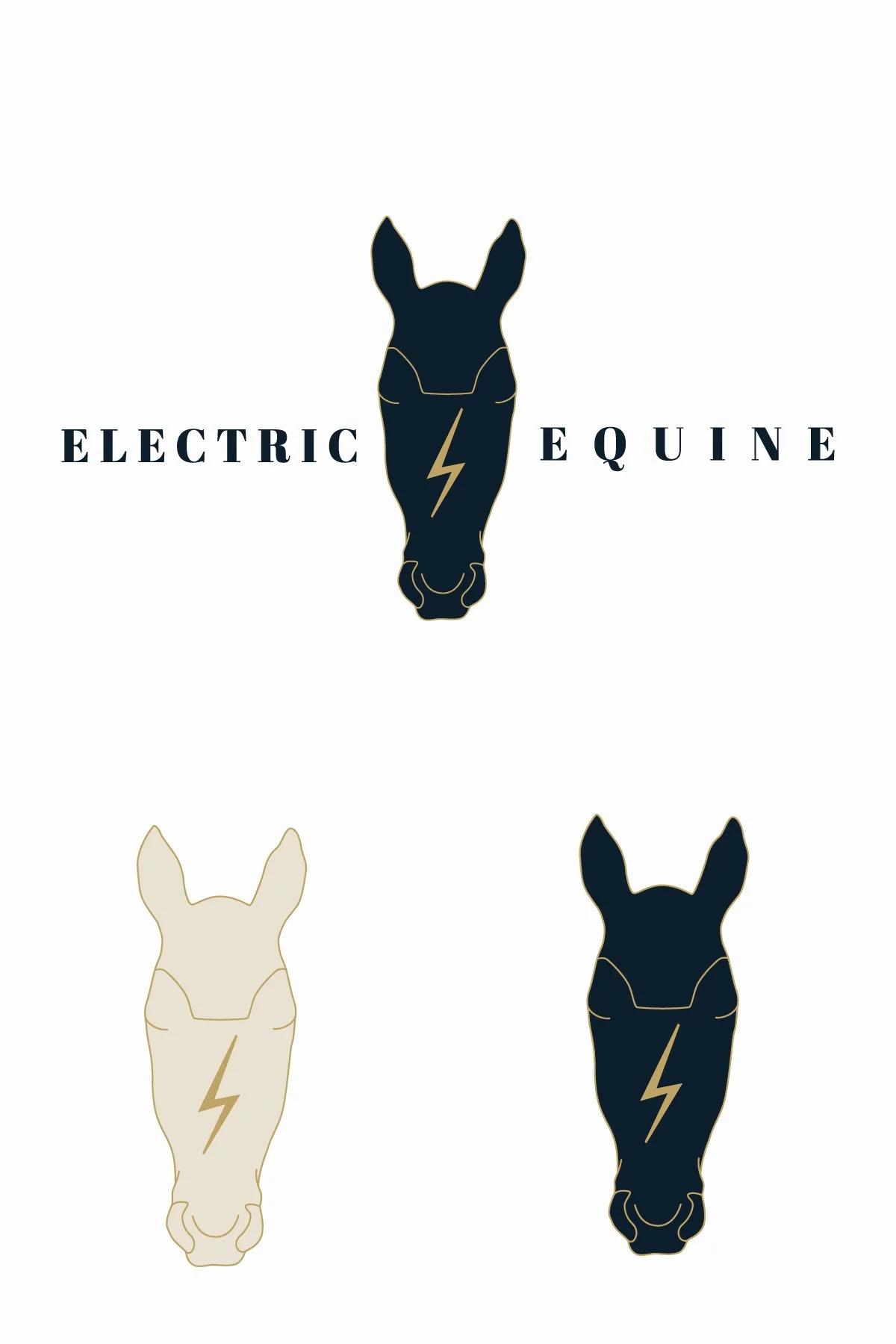 Electric Equine: full branding package