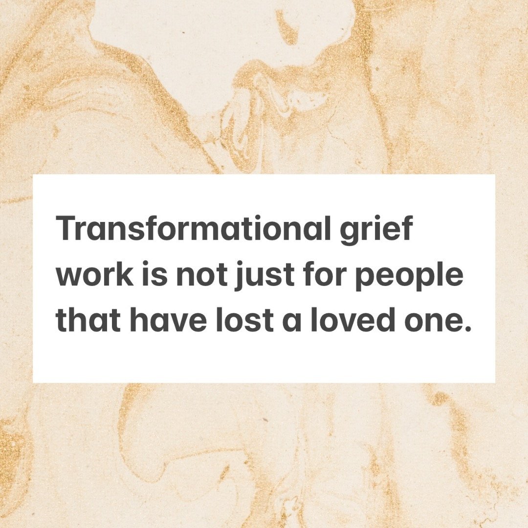 The world&rsquo;s current definition of grief: Sorrow related to the death of a loved one.

How I define and recognize grief: ANY pain alive in the absence or lack of something or someone you have needed, desired, or previously had. 

Here are a just
