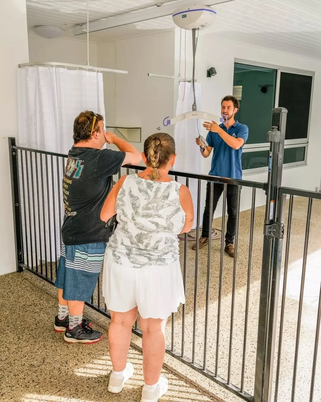 Designed for accessibility inside and out.

Our onsite hydrotherapy pool in Rockhampton includes accessible features to support comfort, mobility and everyday wellbeing, making it easier for NDIS participants to enjoy the benefits of aquatic therapy 