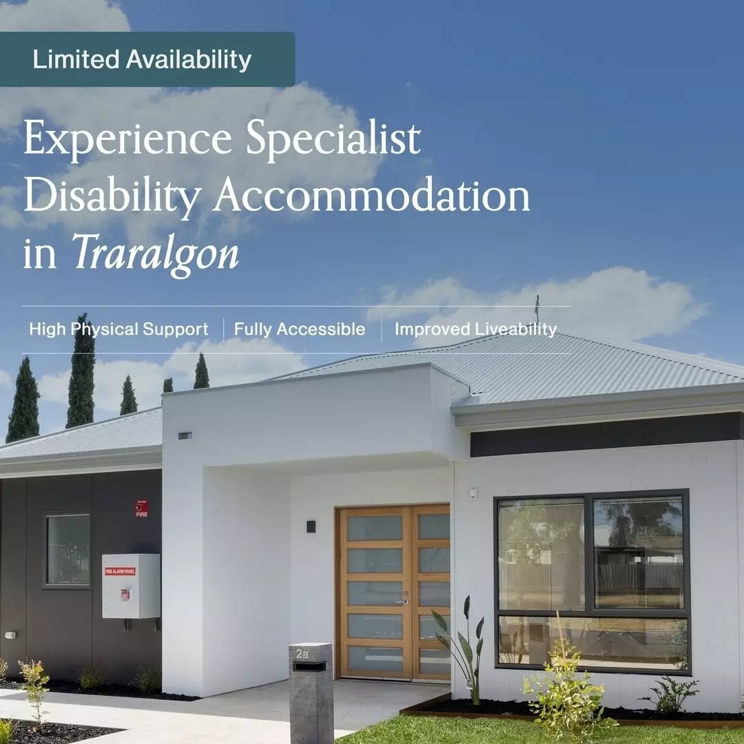 Designed with complex support needs in mind, our Traralgon homes combine accessible design, modern living and thoughtful features that support greater independence at home.

With only limited availability remaining, now is a good time to explore whet