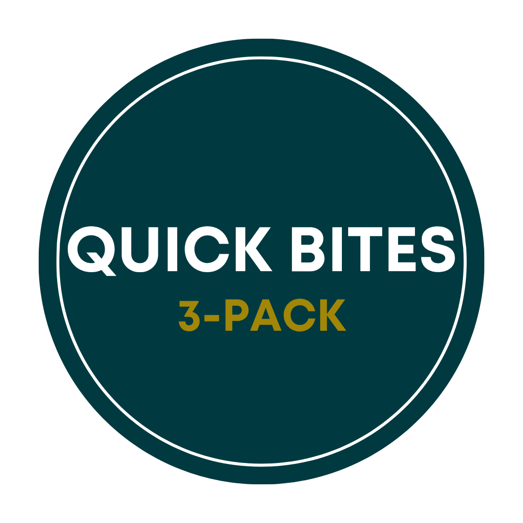 Quick Bites: Package of 3