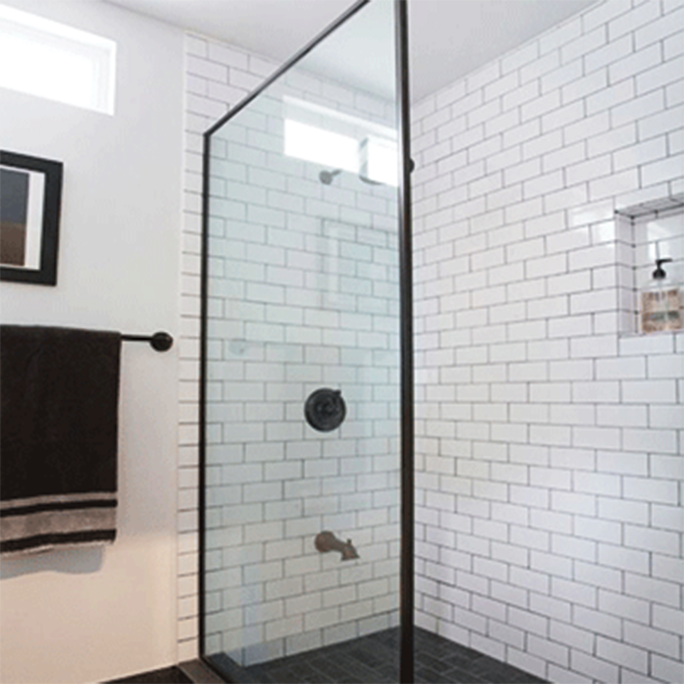 Glass Walk-In Shower Screen 1