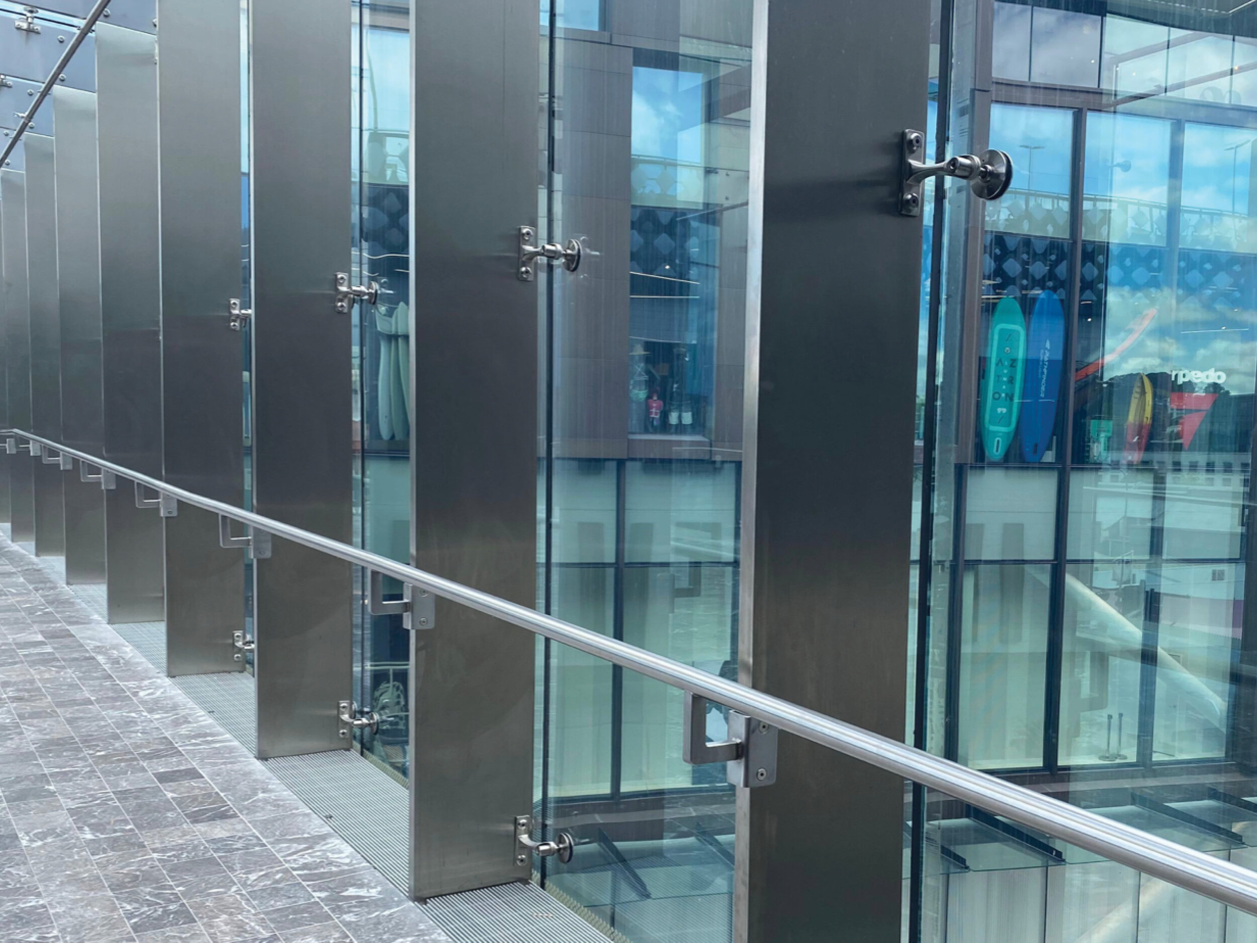 Westfield Newmarket Glass Bridge