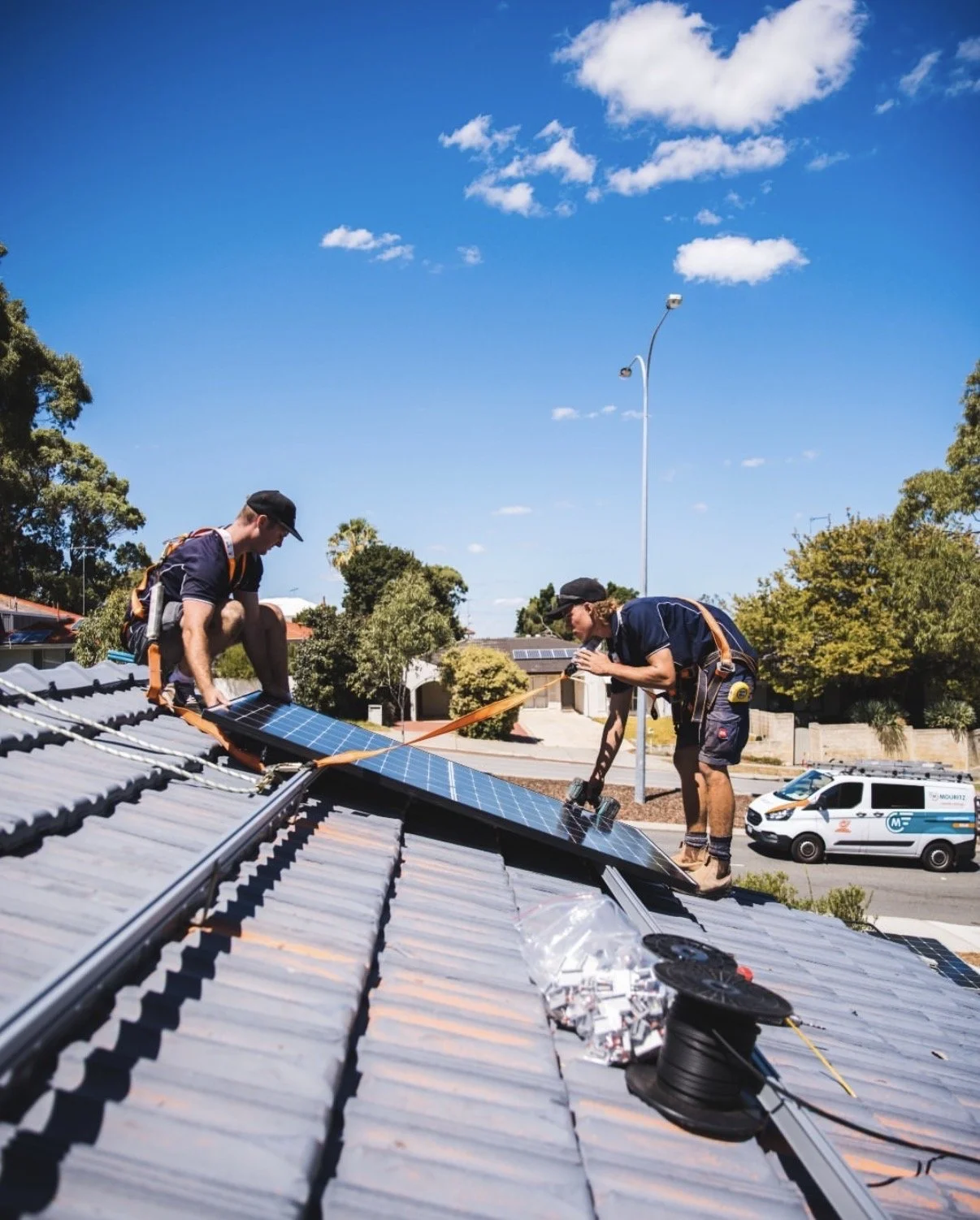 Infinity residential solar installation