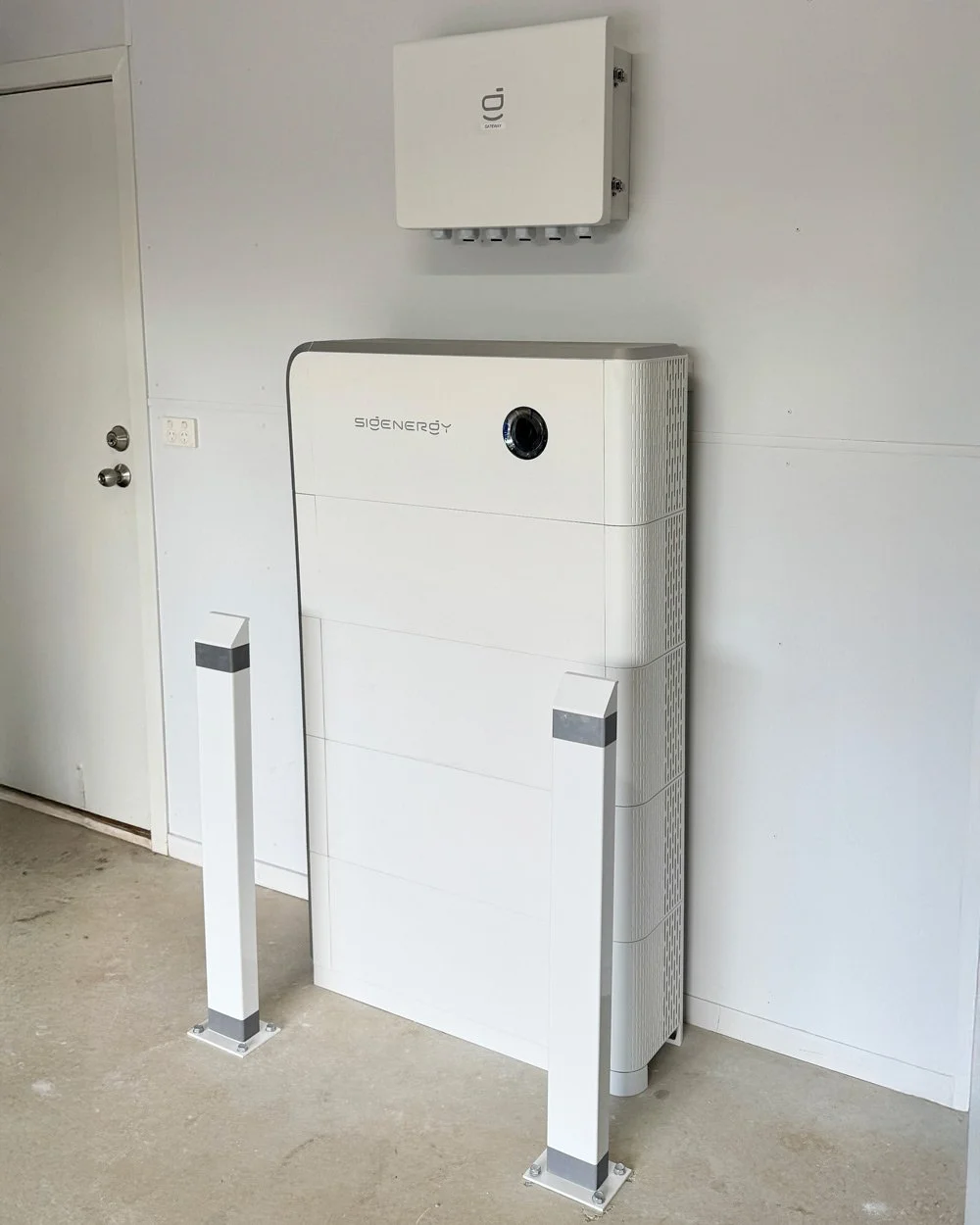 Solar battery installation