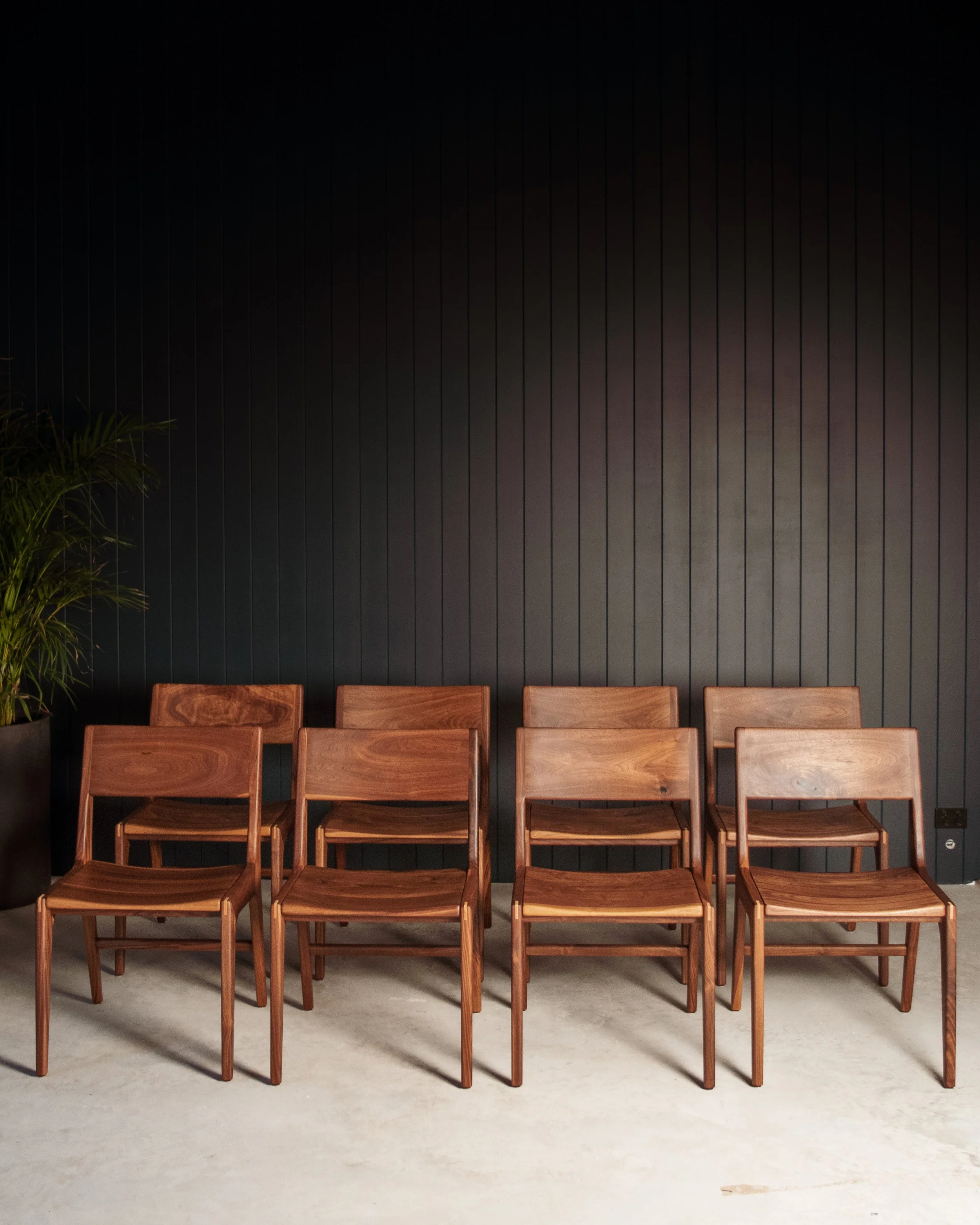 Black walnut Frenchman Bay chairs